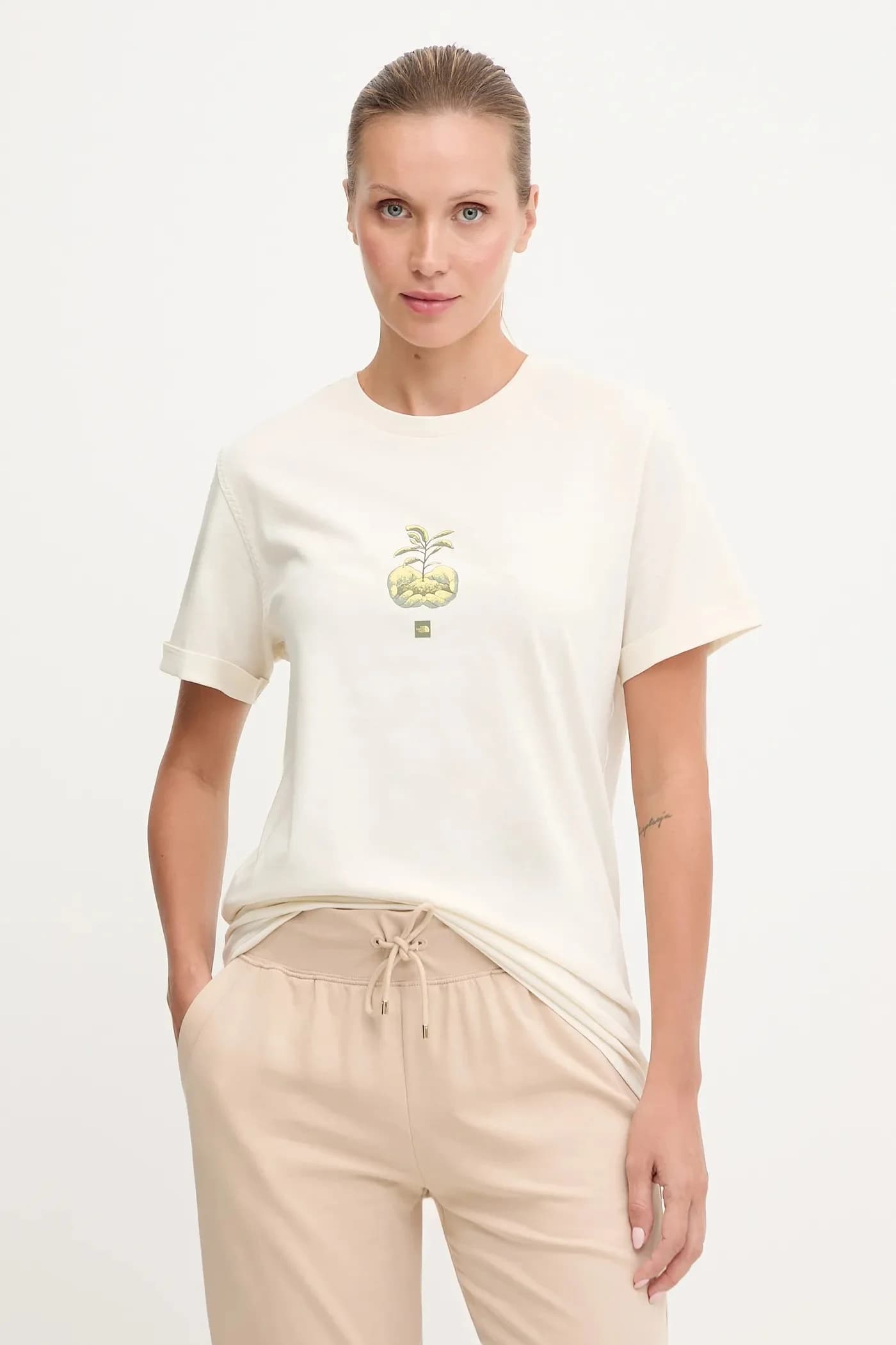 Непринужденная хлопковая футболка Connect - фото 3