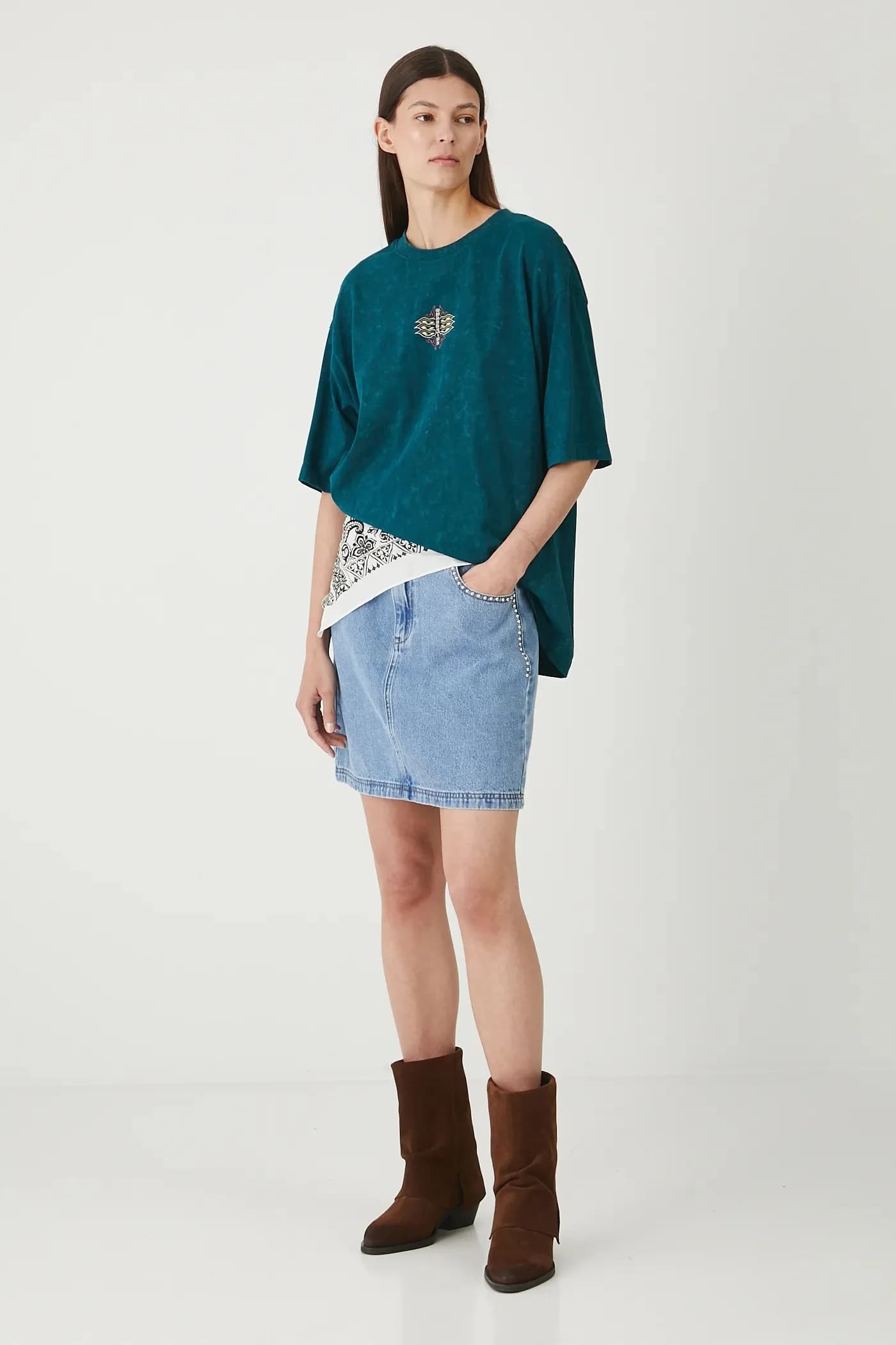 Хлопковая футболка - фото 2