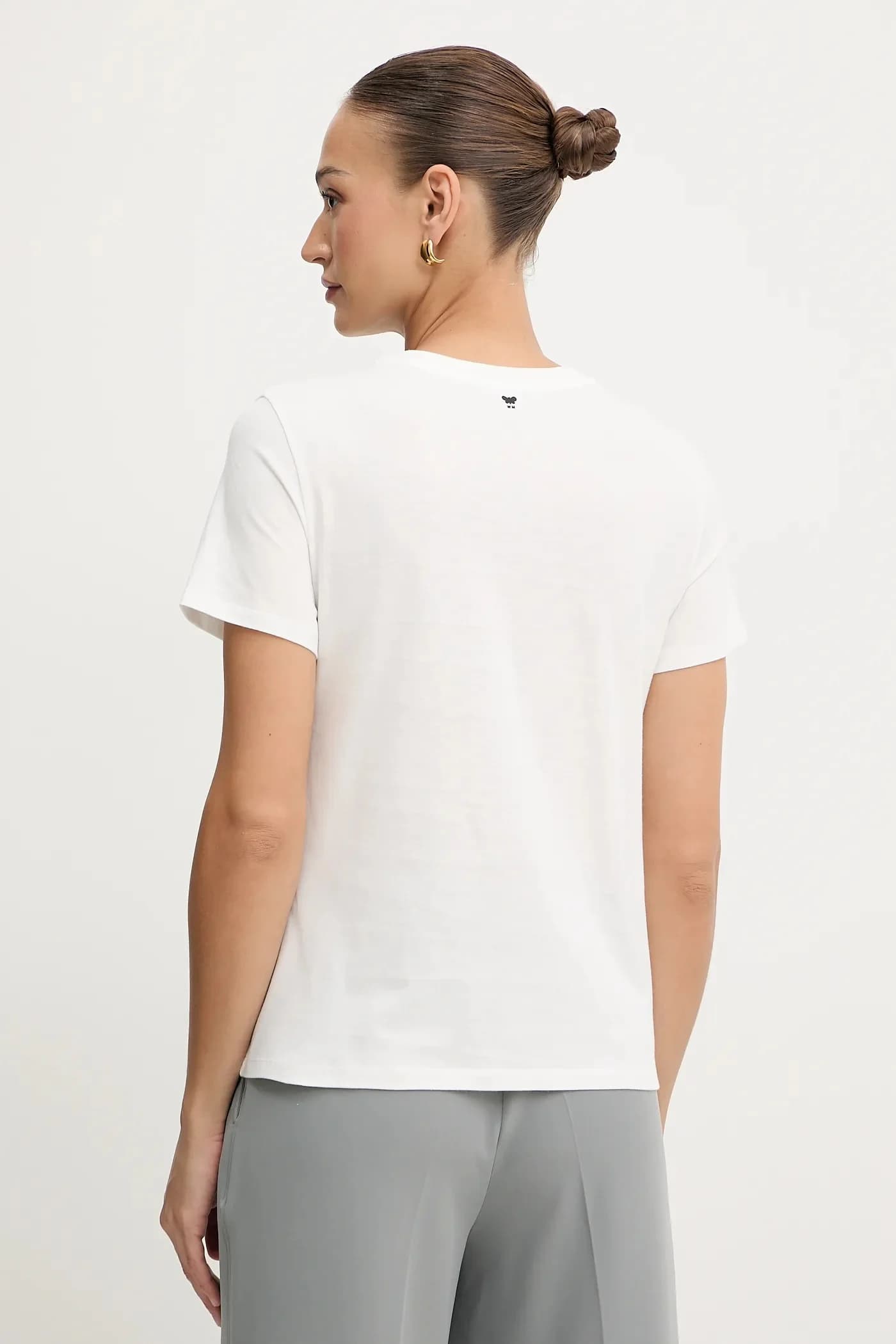 футболка ARA из хлопка - фото 3