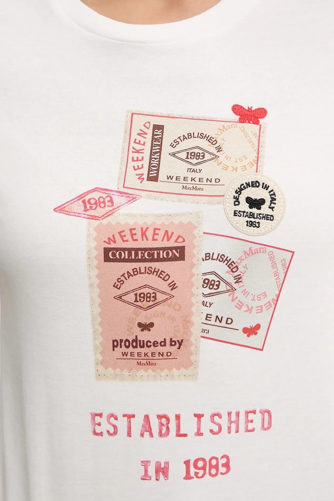 футболка ARA из хлопка - фото 5