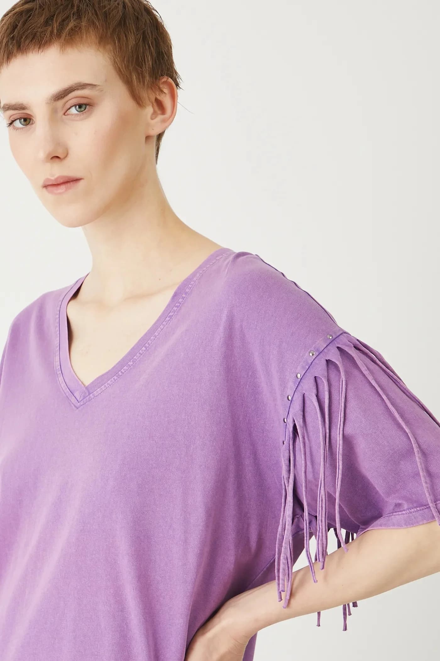 Хлопковая футболка - фото 4