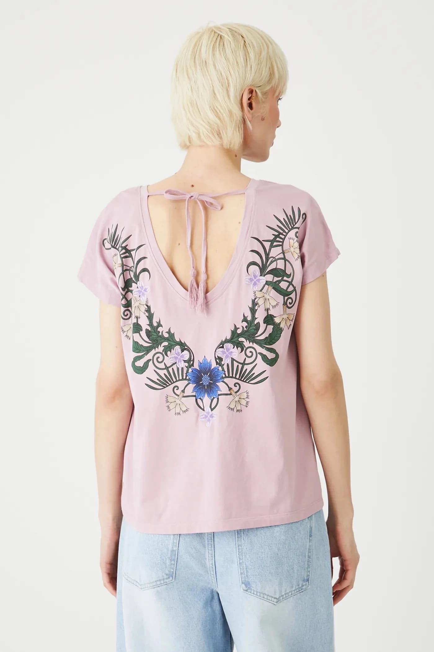 Хлопковая футболка - фото 4