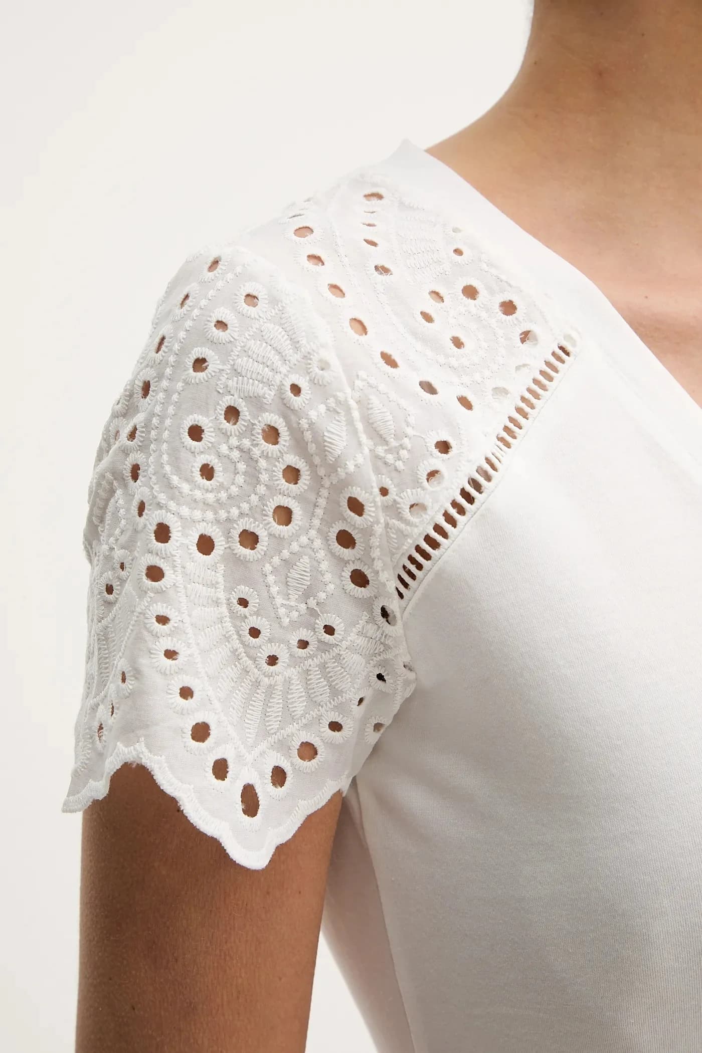 Хлопковая футболка - фото 5