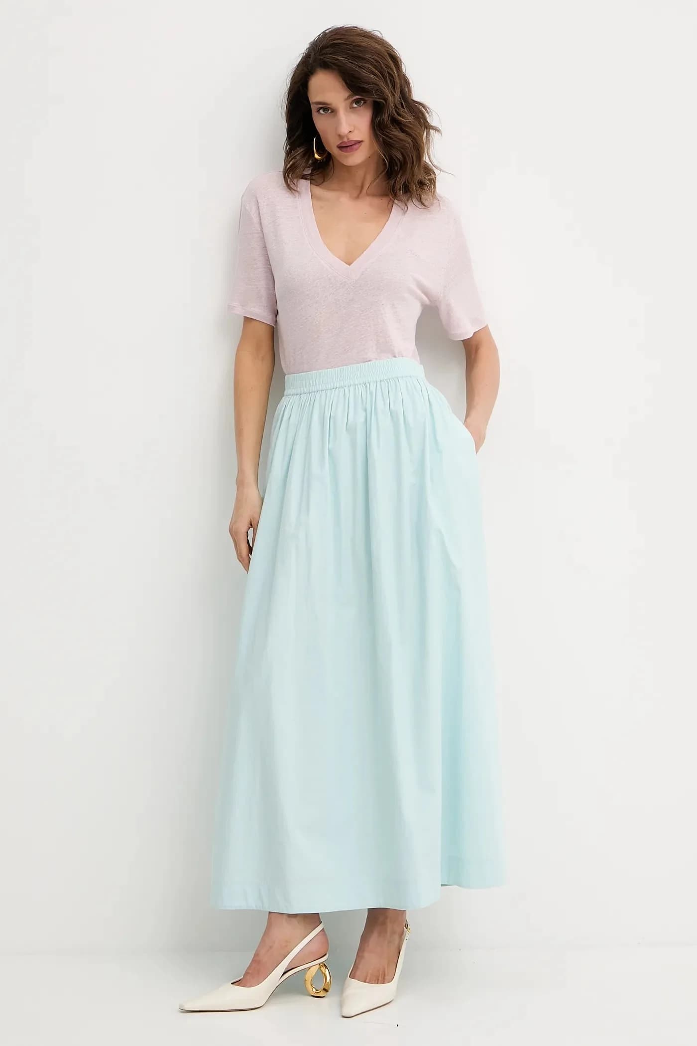 Льняная футболка C_Ela_1 - фото 2