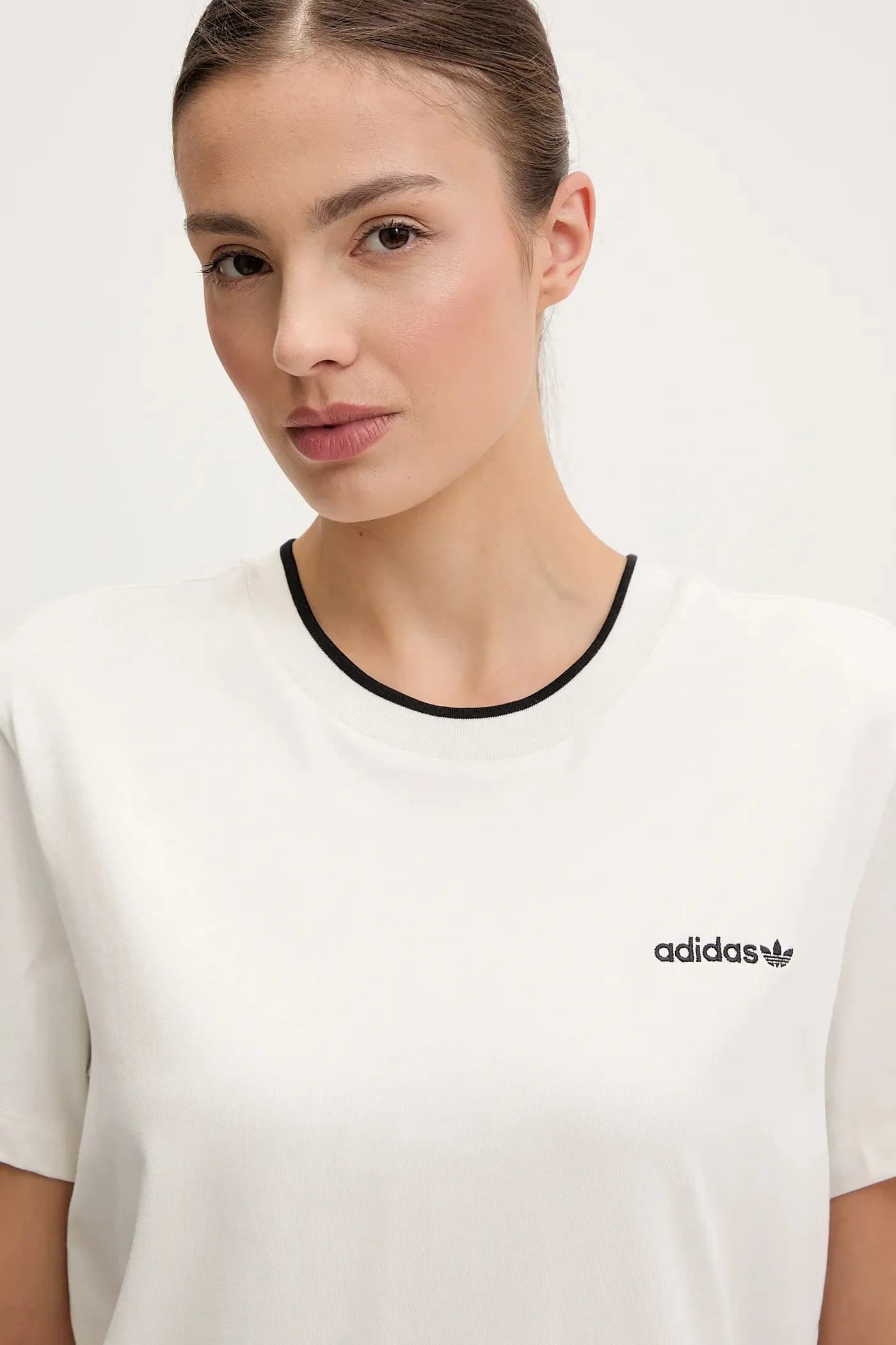 Свободная футболка с рисунком из хлопка - фото 4