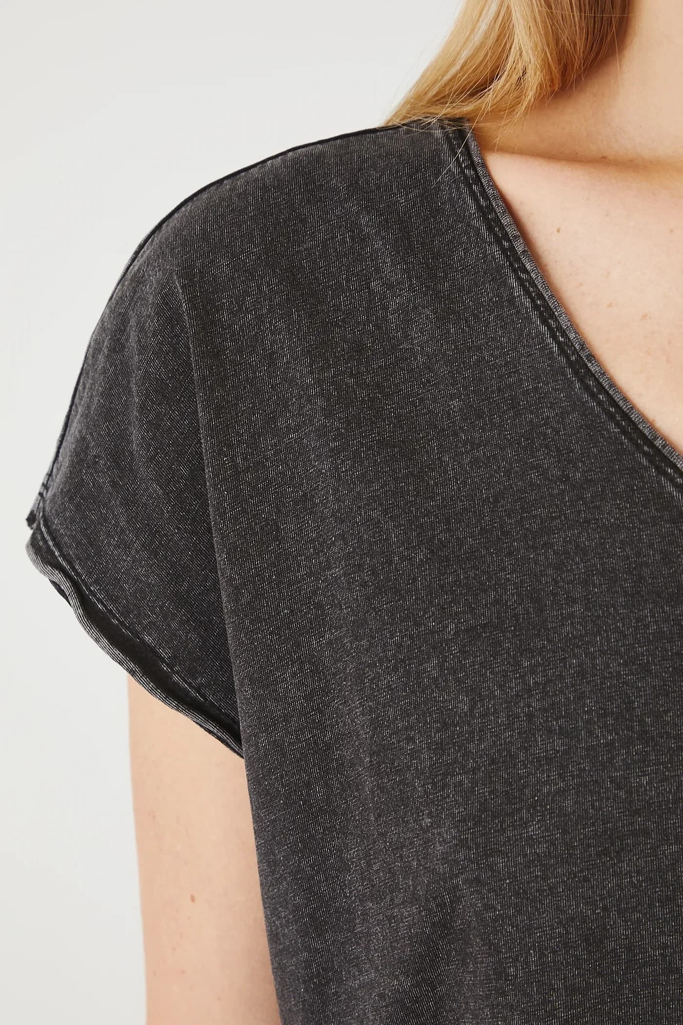 Хлопковая футболка - фото 5