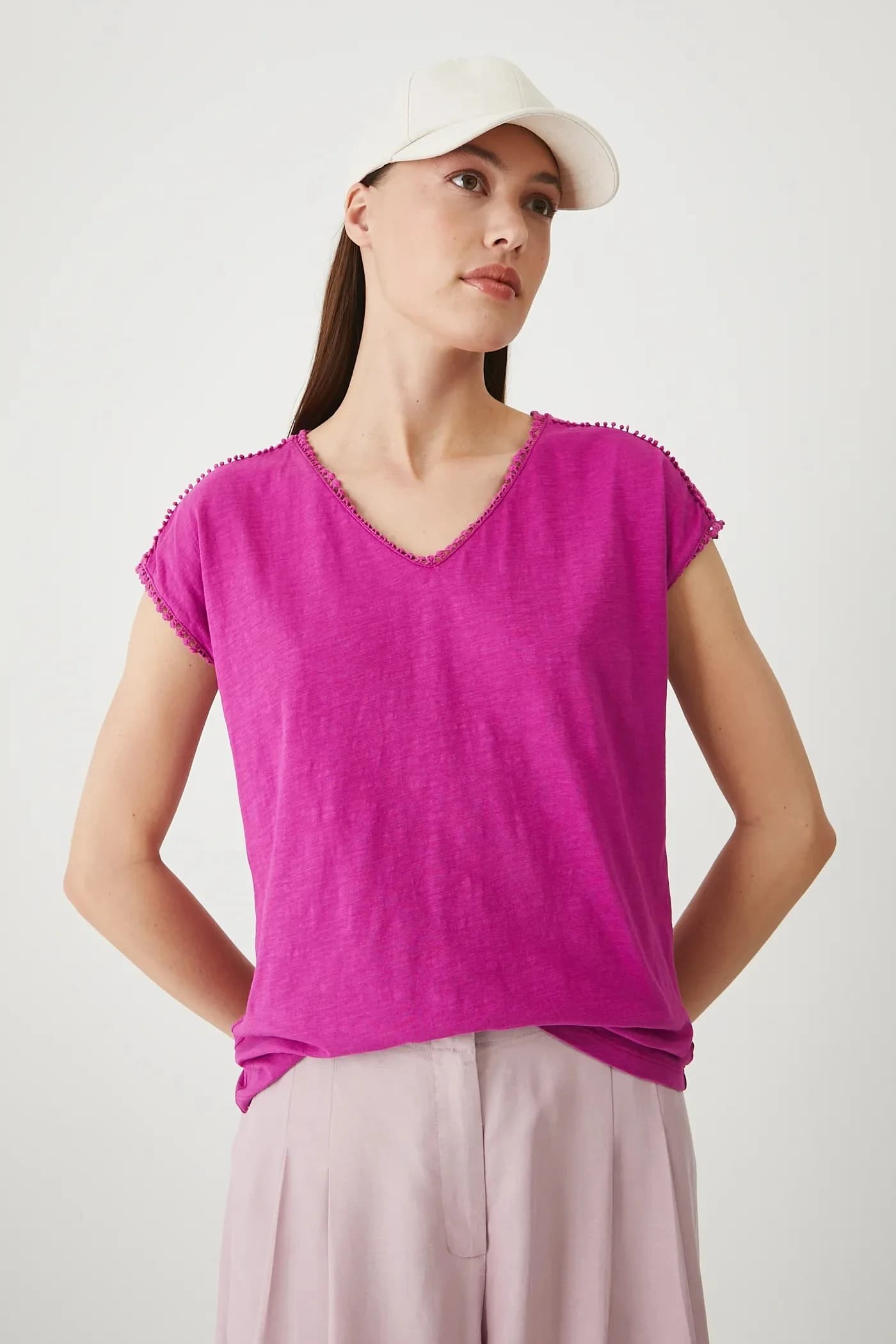 Хлопковая футболка - фото 4