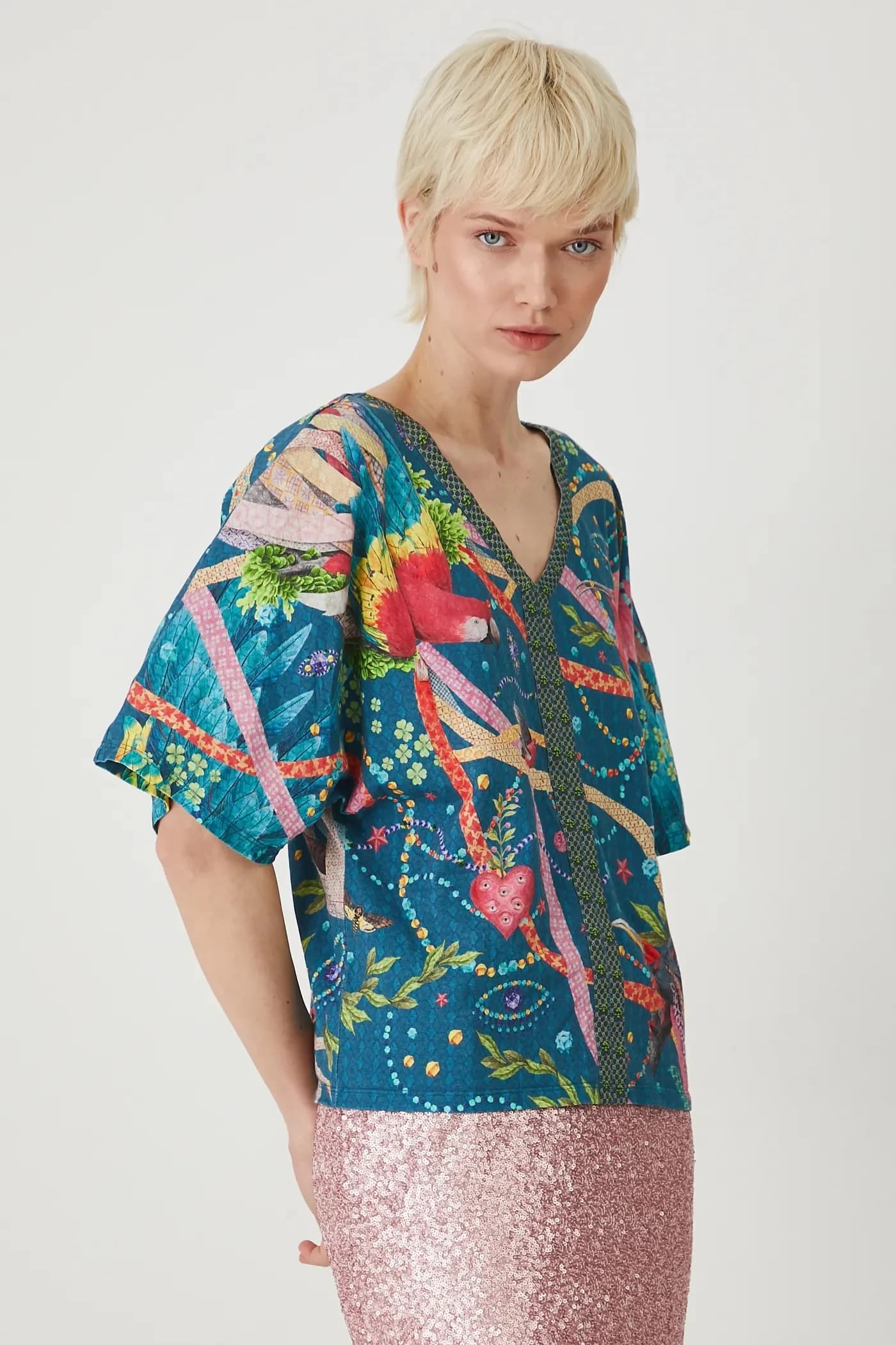 Хлопковая футболка - фото 5