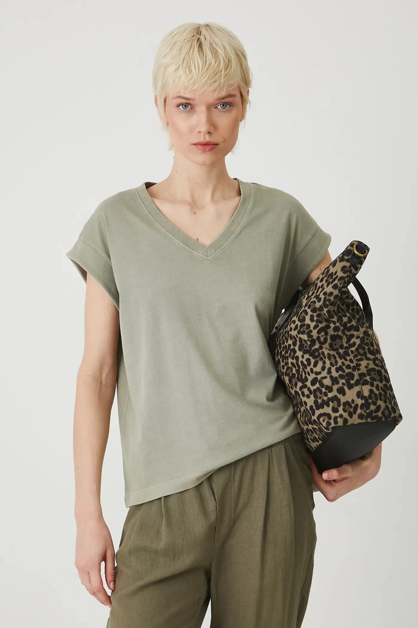 Хлопковая футболка - фото 5