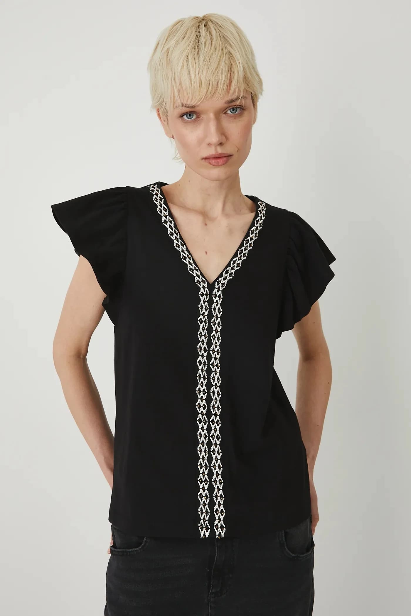 Хлопковая футболка - фото 2