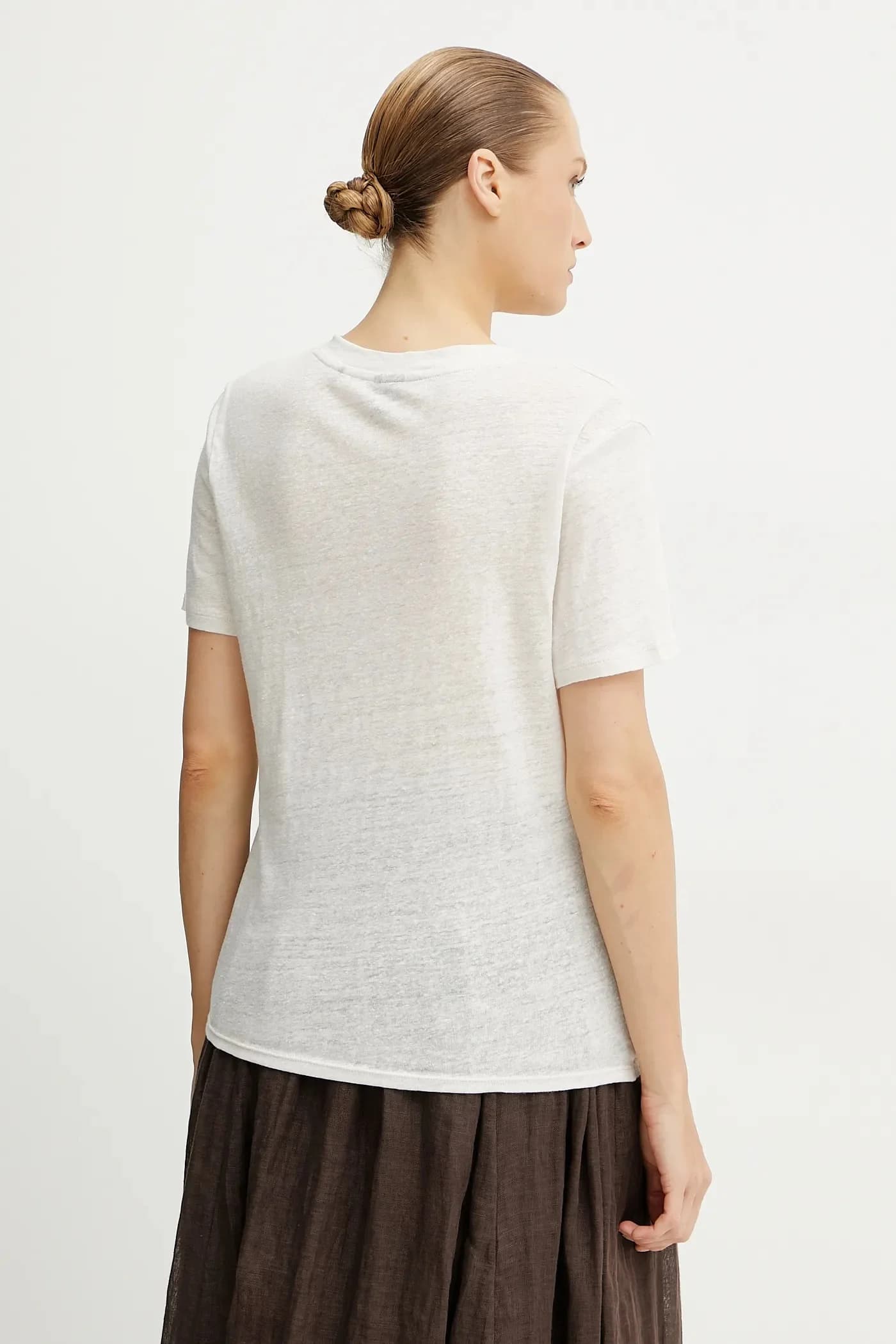 Льняная футболка C_Ela_1 - фото 3