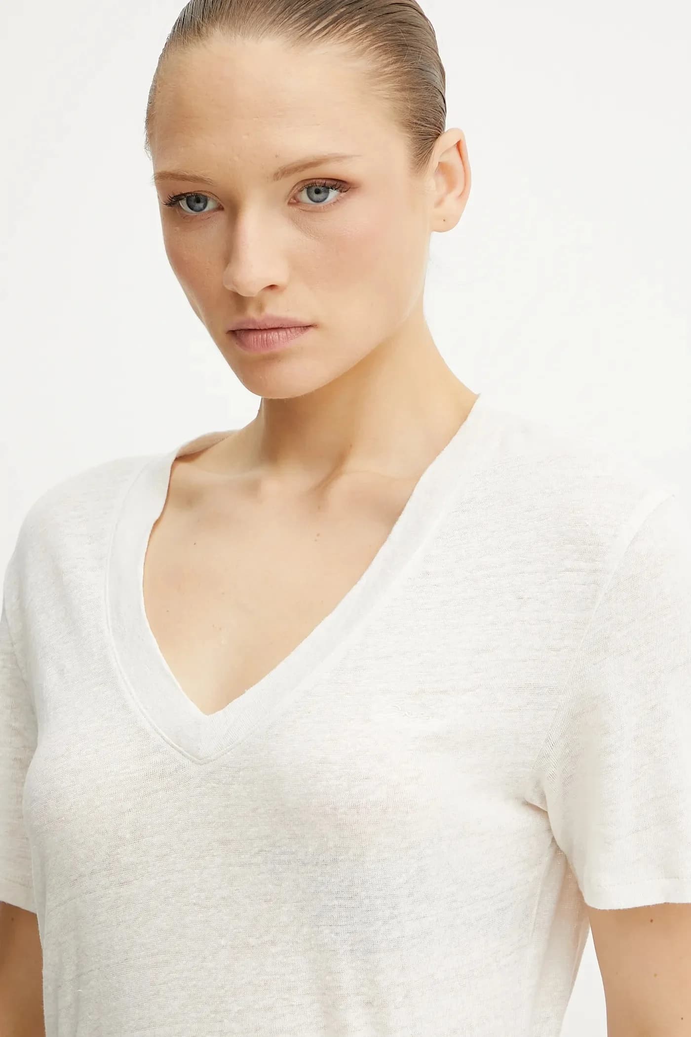 Льняная футболка C_Ela_1 - фото 4