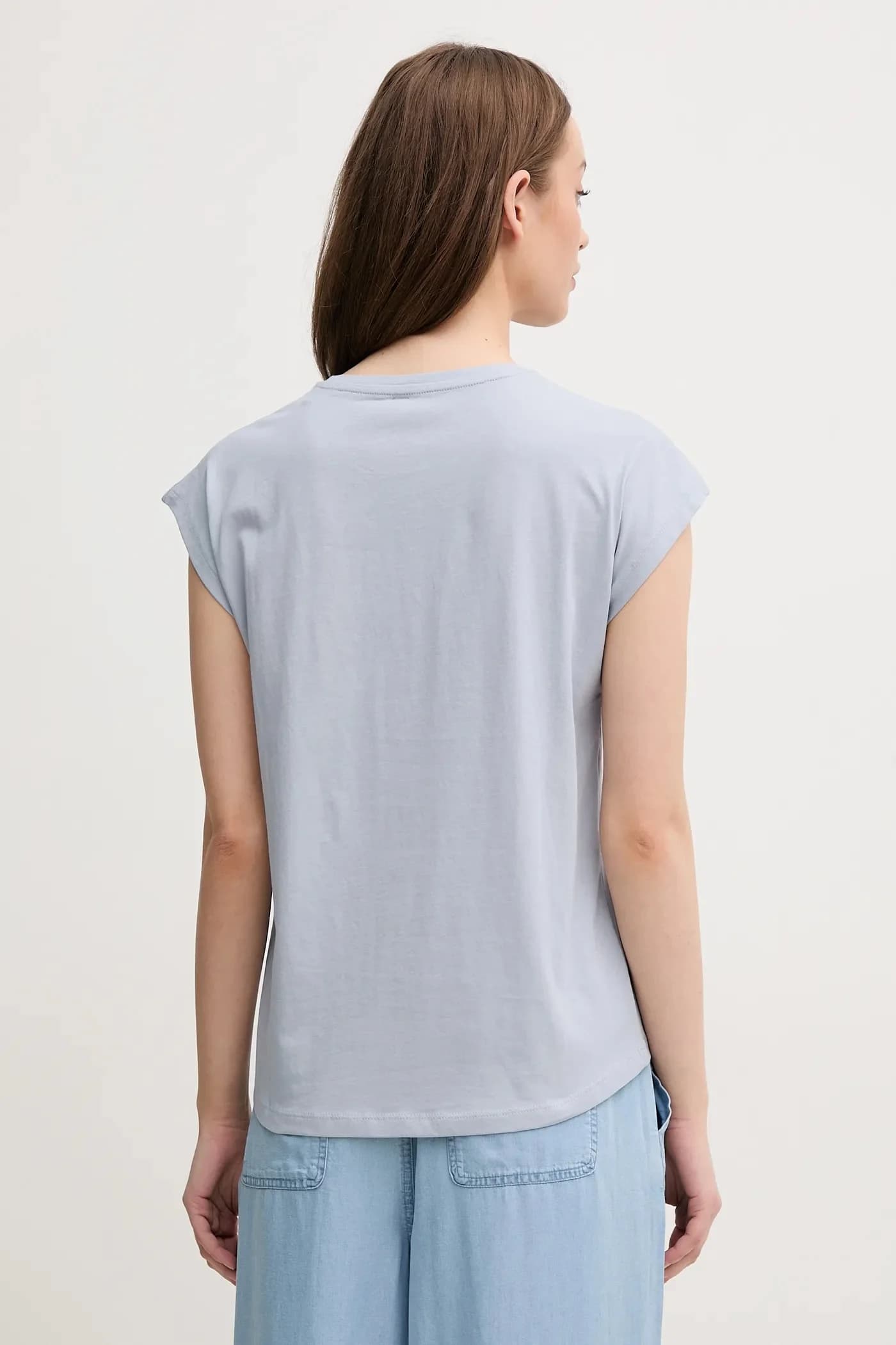 Хлопковая футболка BLOOMA - фото 3