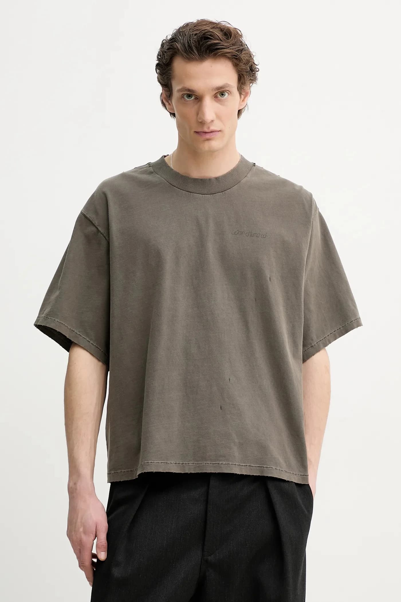 Хлопковая футболка - фото 5