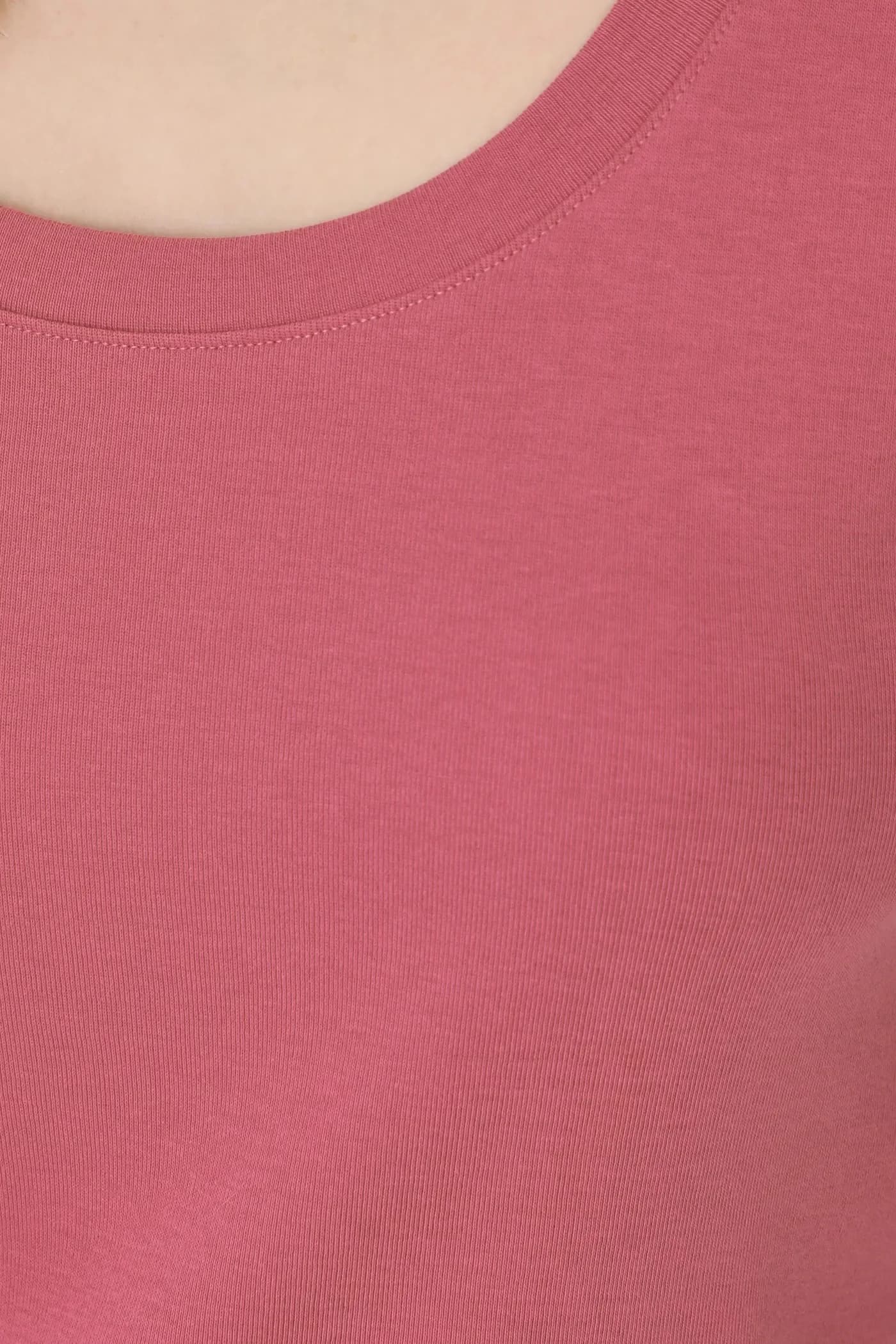 Хлопковая футболка - фото 6