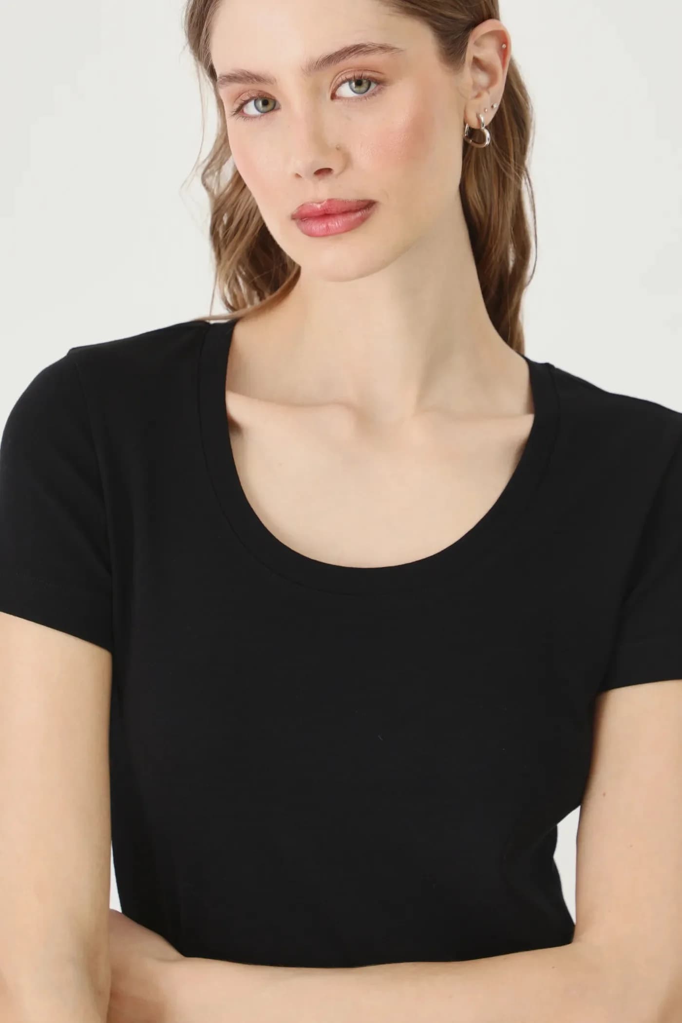 Хлопковая футболка - фото 5