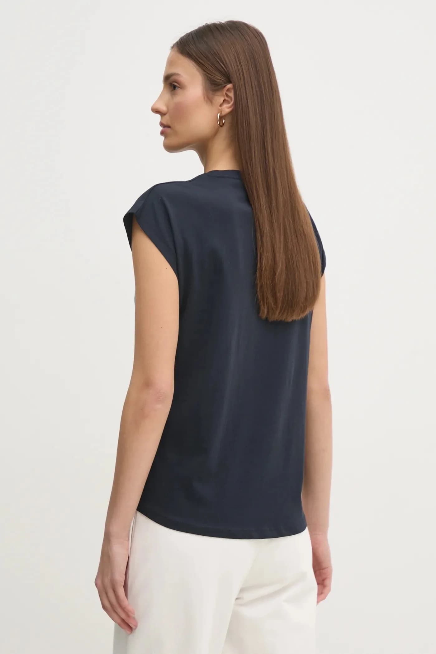 Хлопковая футболка BLOOMA - фото 3