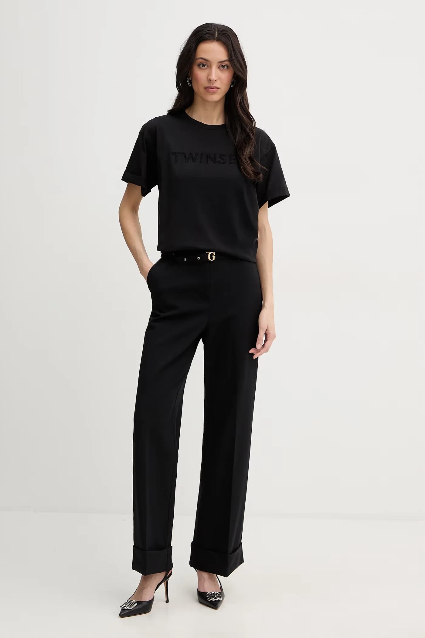 Женская хлопковая футболка - фото 2