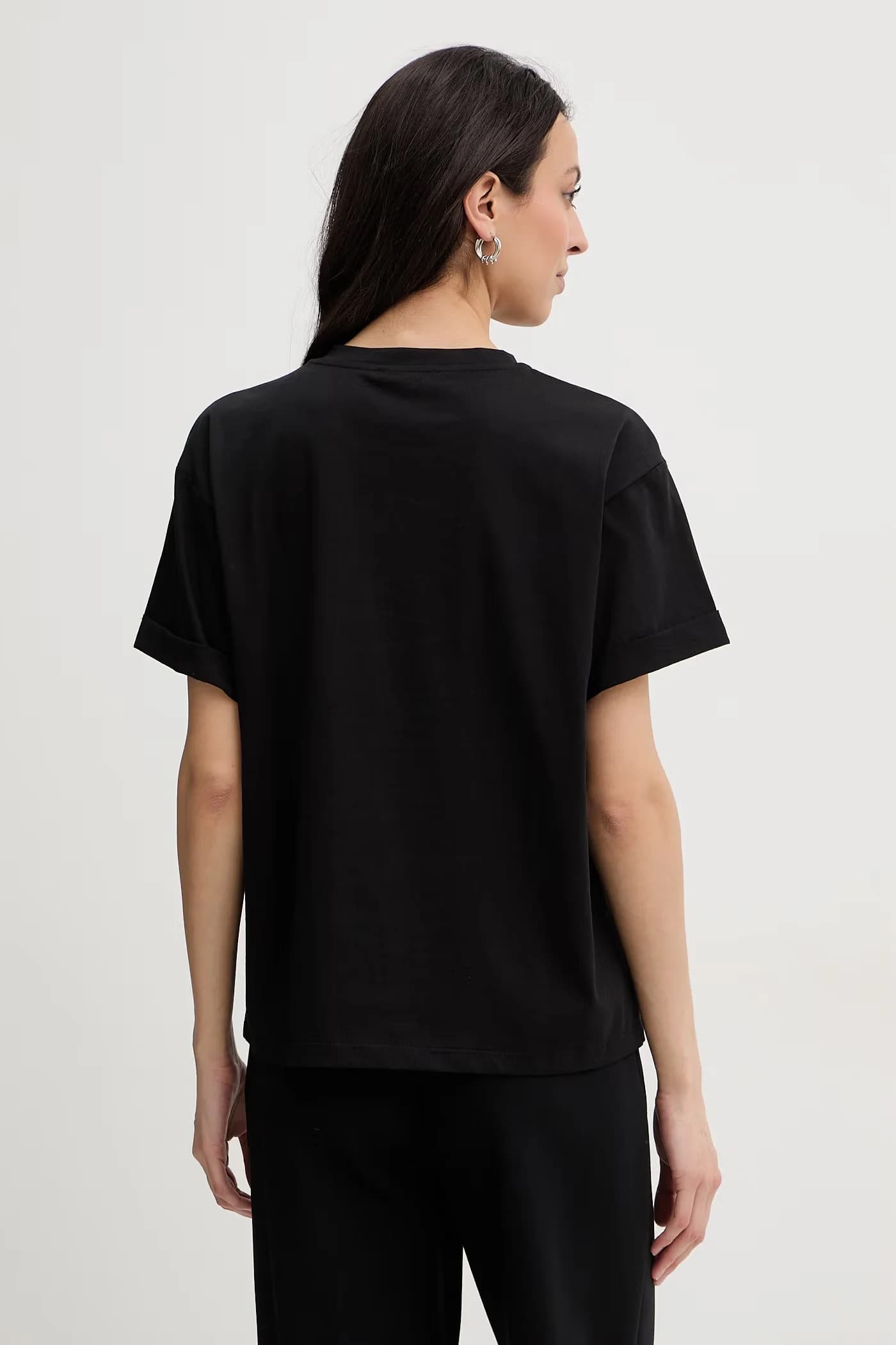 Женская хлопковая футболка - фото 3