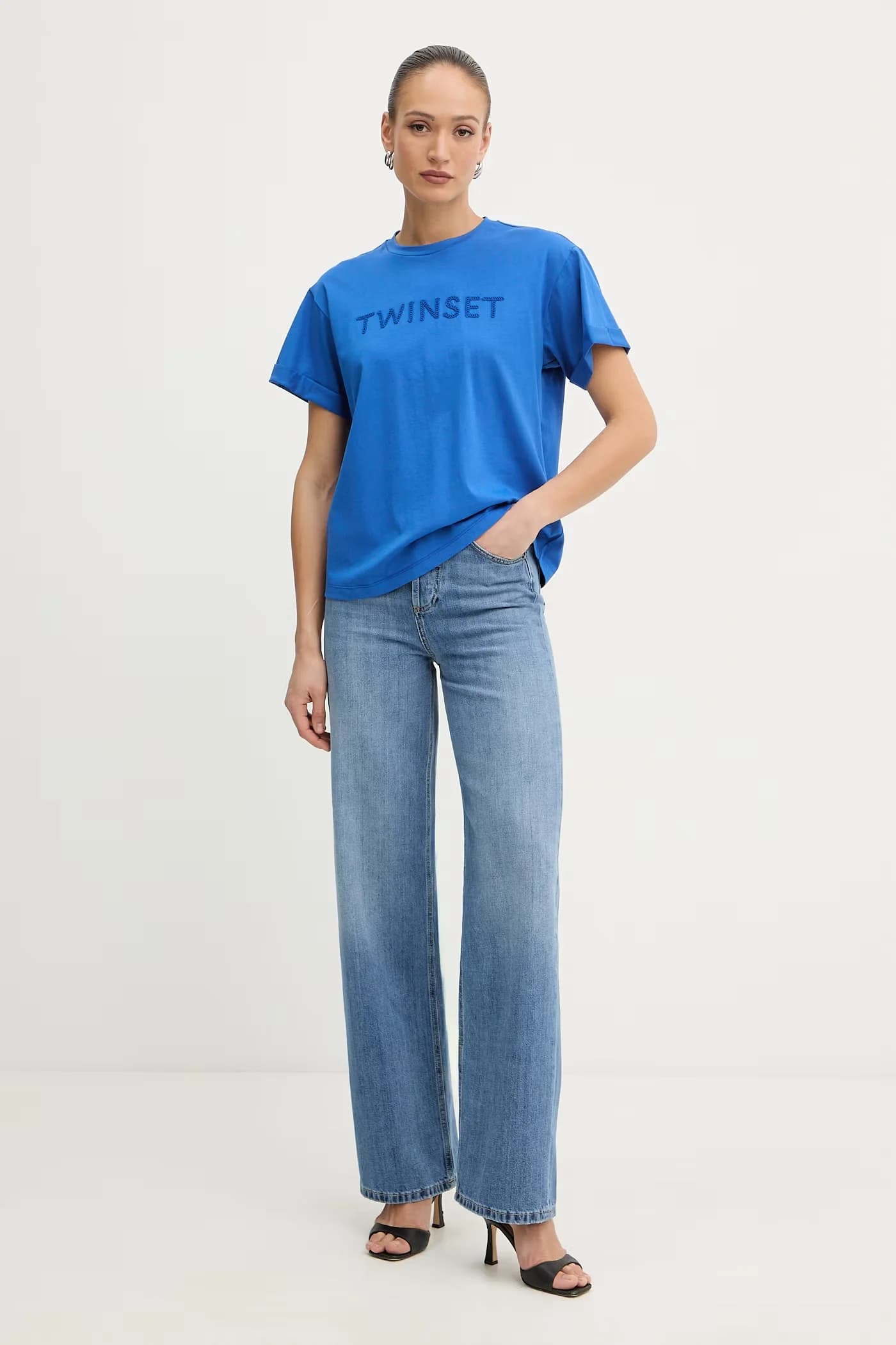 Женская хлопковая футболка - фото 2