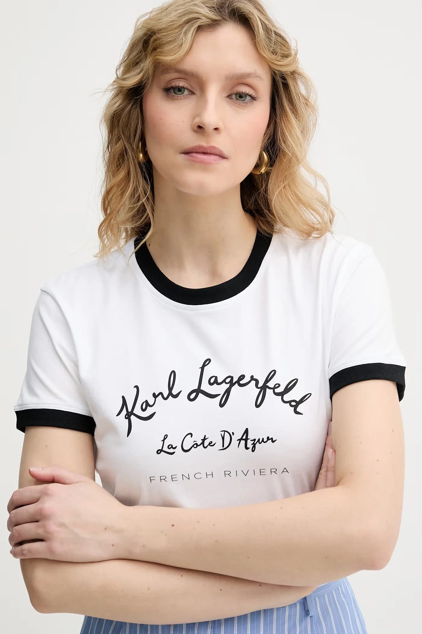 Женская хлопковая футболка - фото 4