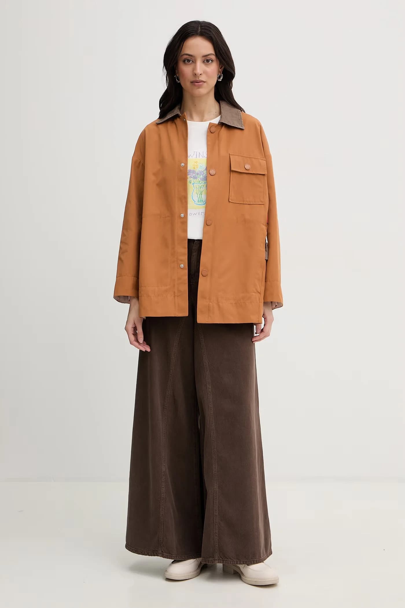 Женская хлопковая футболка - фото 2