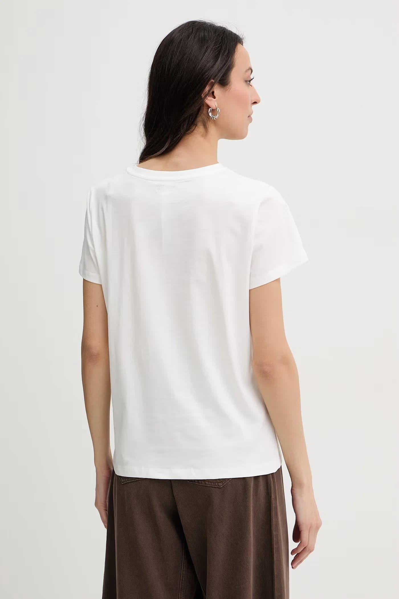 Женская хлопковая футболка - фото 3