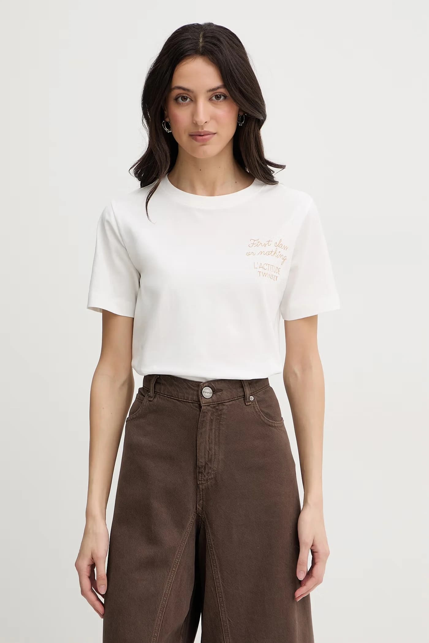 Женская хлопковая футболка