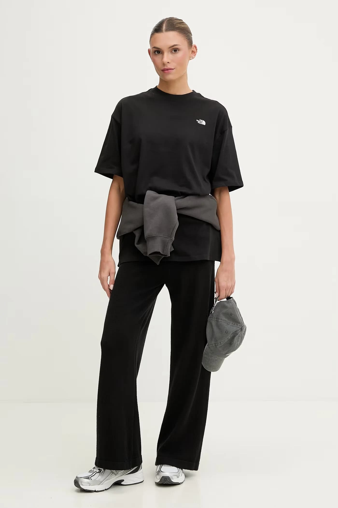 Женская футболка оверсайз из хлопка Essential Simple Dome - фото 2