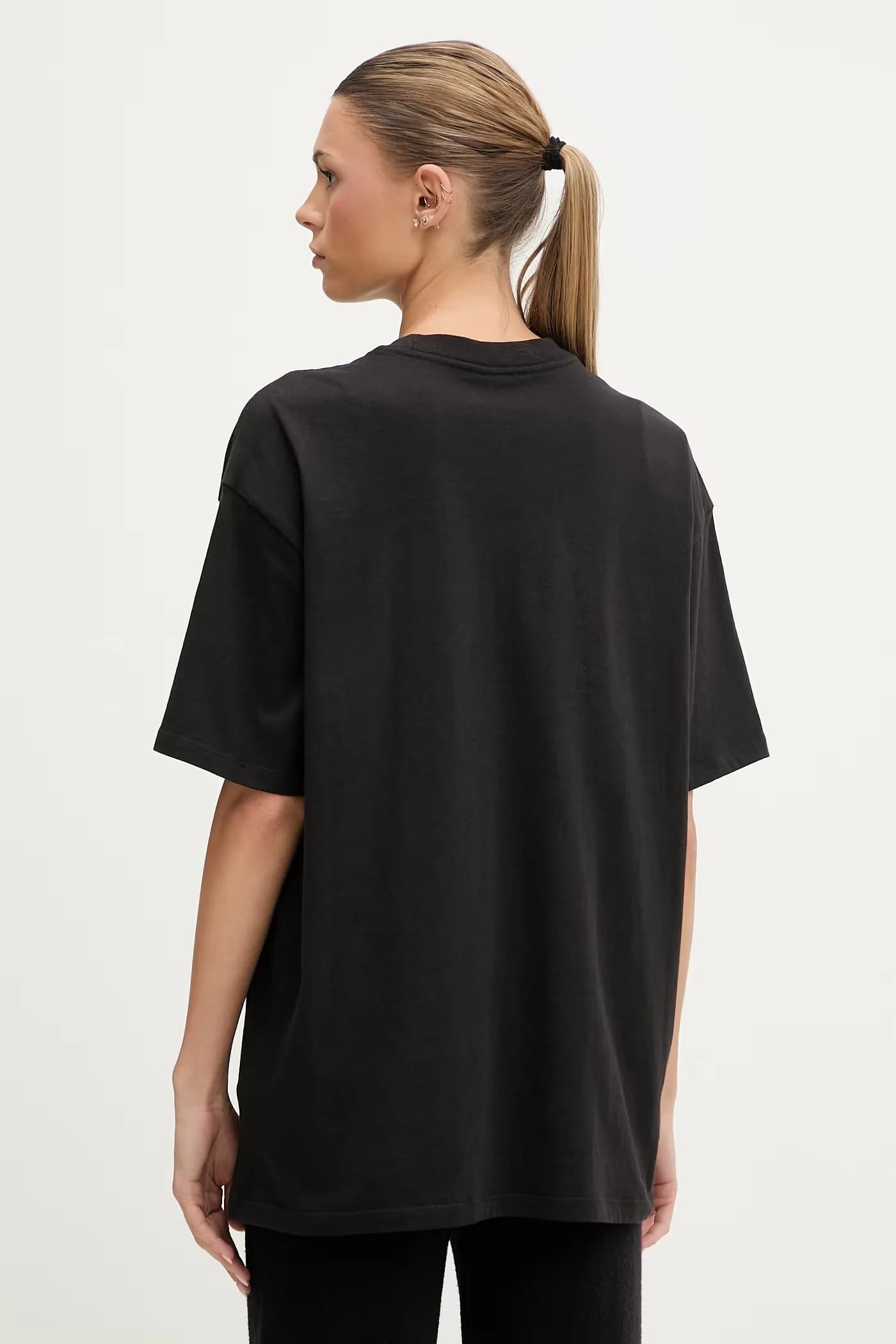 Женская футболка оверсайз из хлопка Essential Simple Dome - фото 3