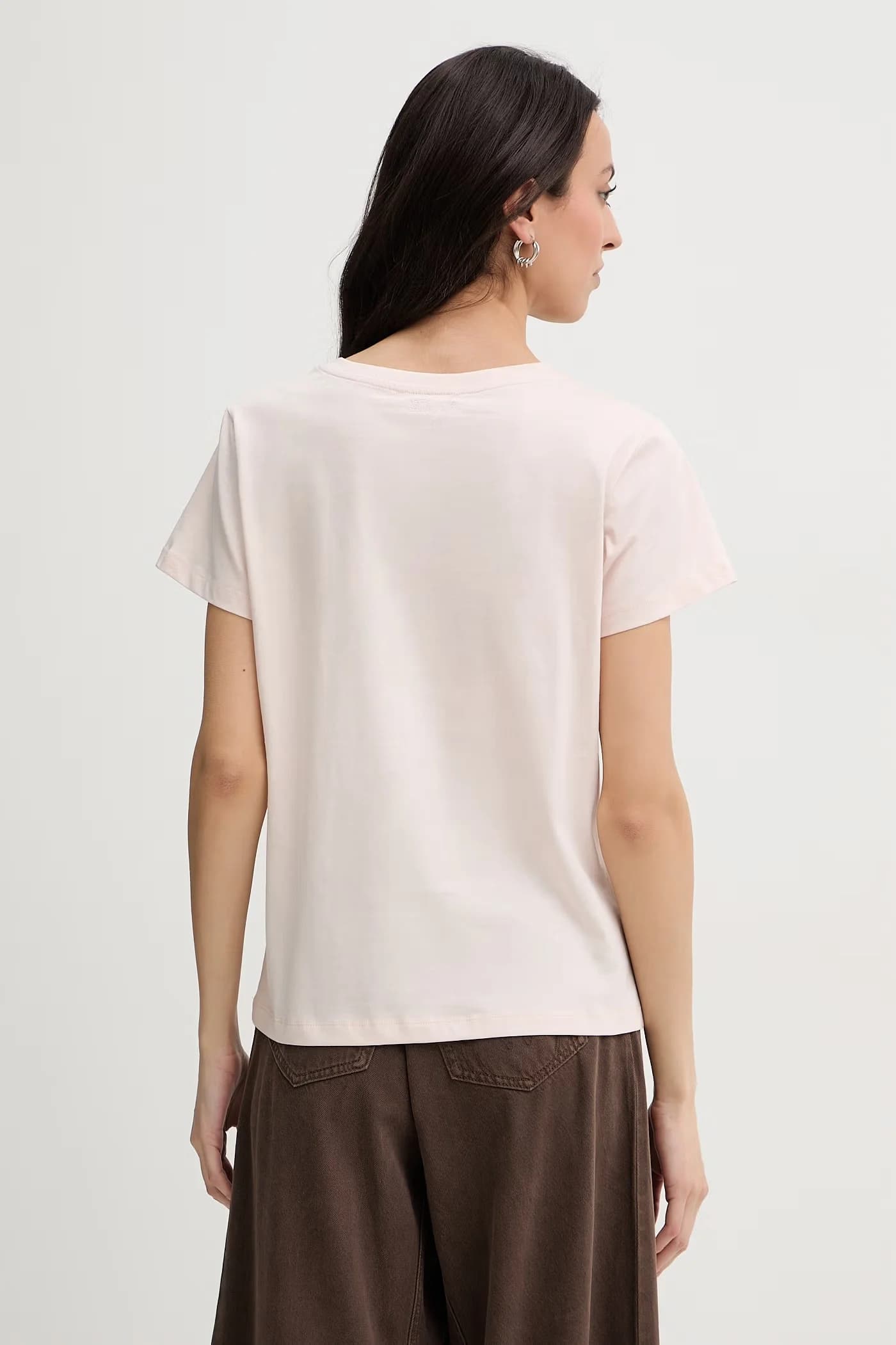 Женская хлопковая футболка - фото 3