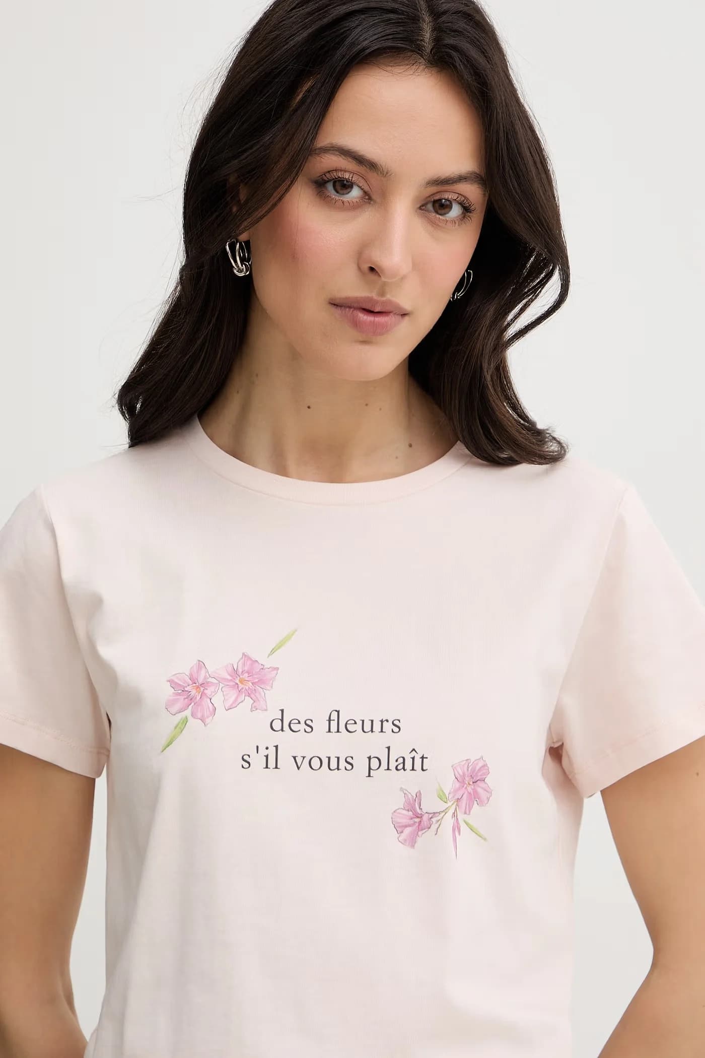 Женская хлопковая футболка - фото 4