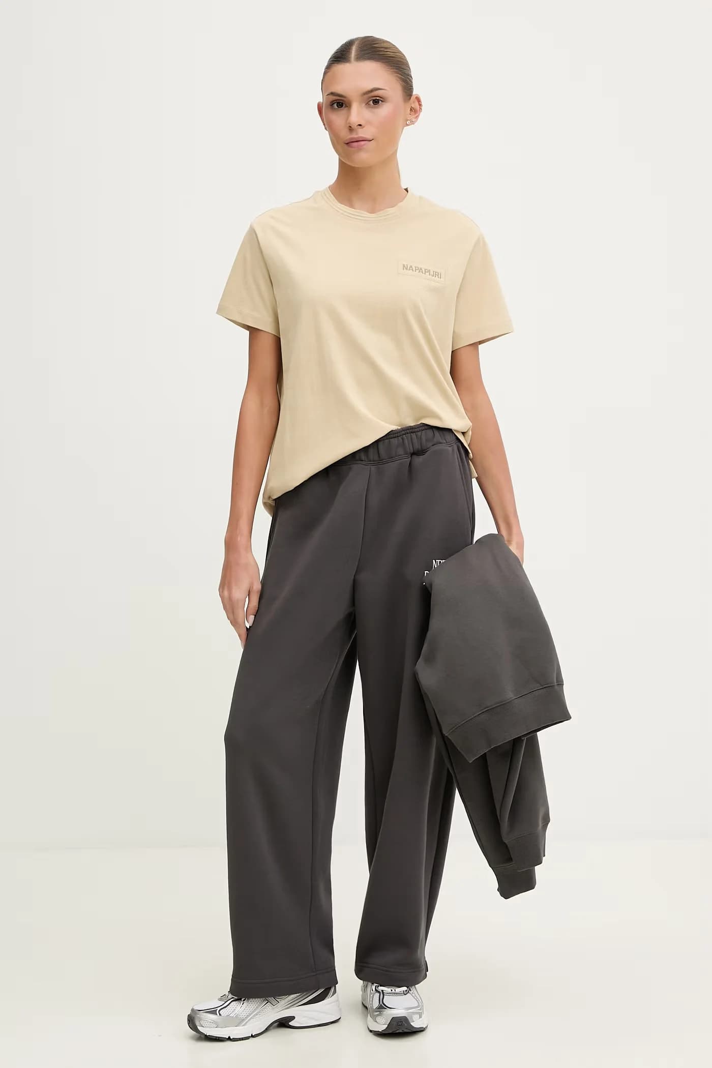 CLARAO женская хлопковая футболка - фото 2