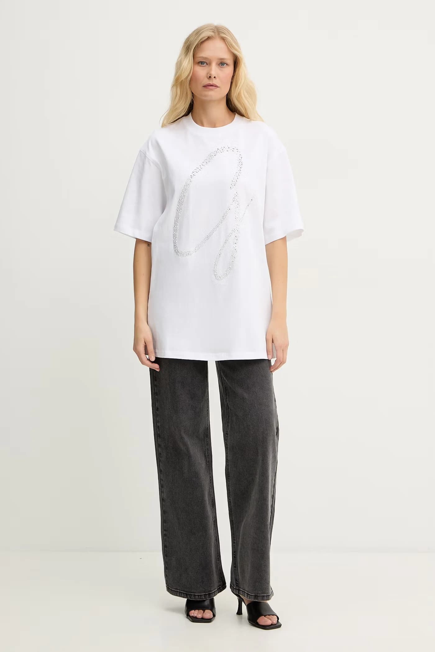 Женская хлопковая футболка - фото 2