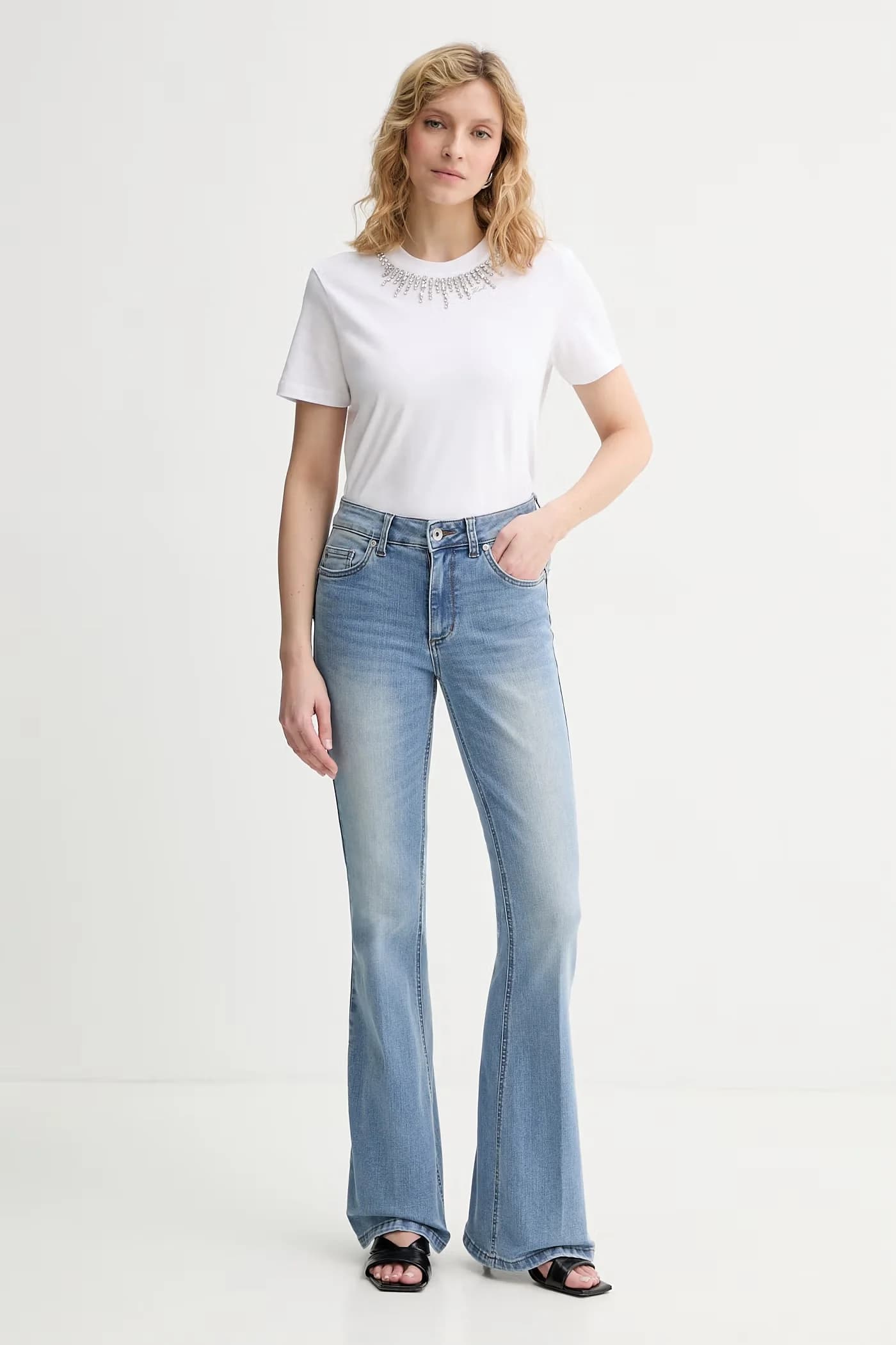 Женская хлопковая футболка - фото 2