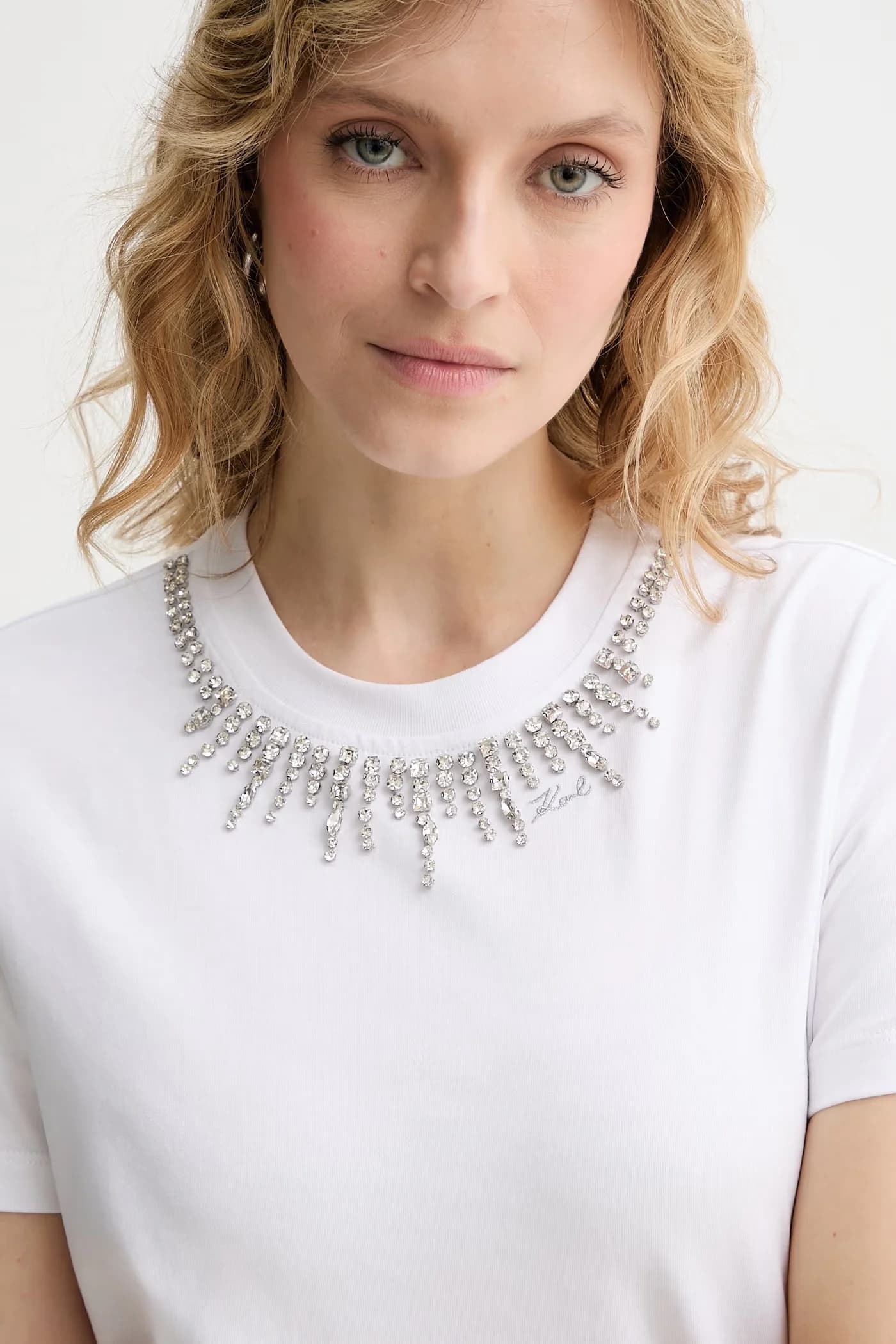 Женская хлопковая футболка - фото 4