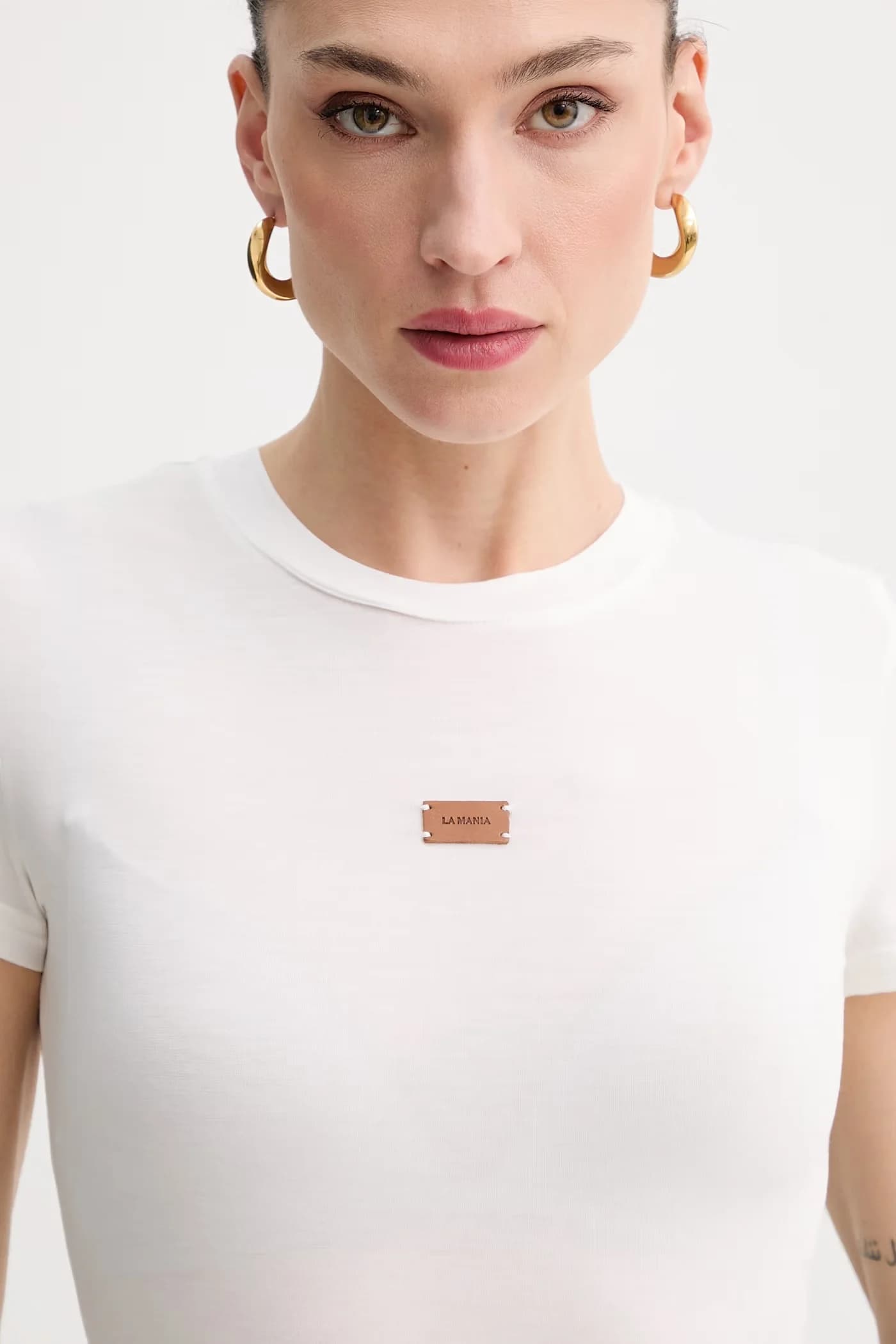 Базовая женская футболка из модала MEG. - фото 4