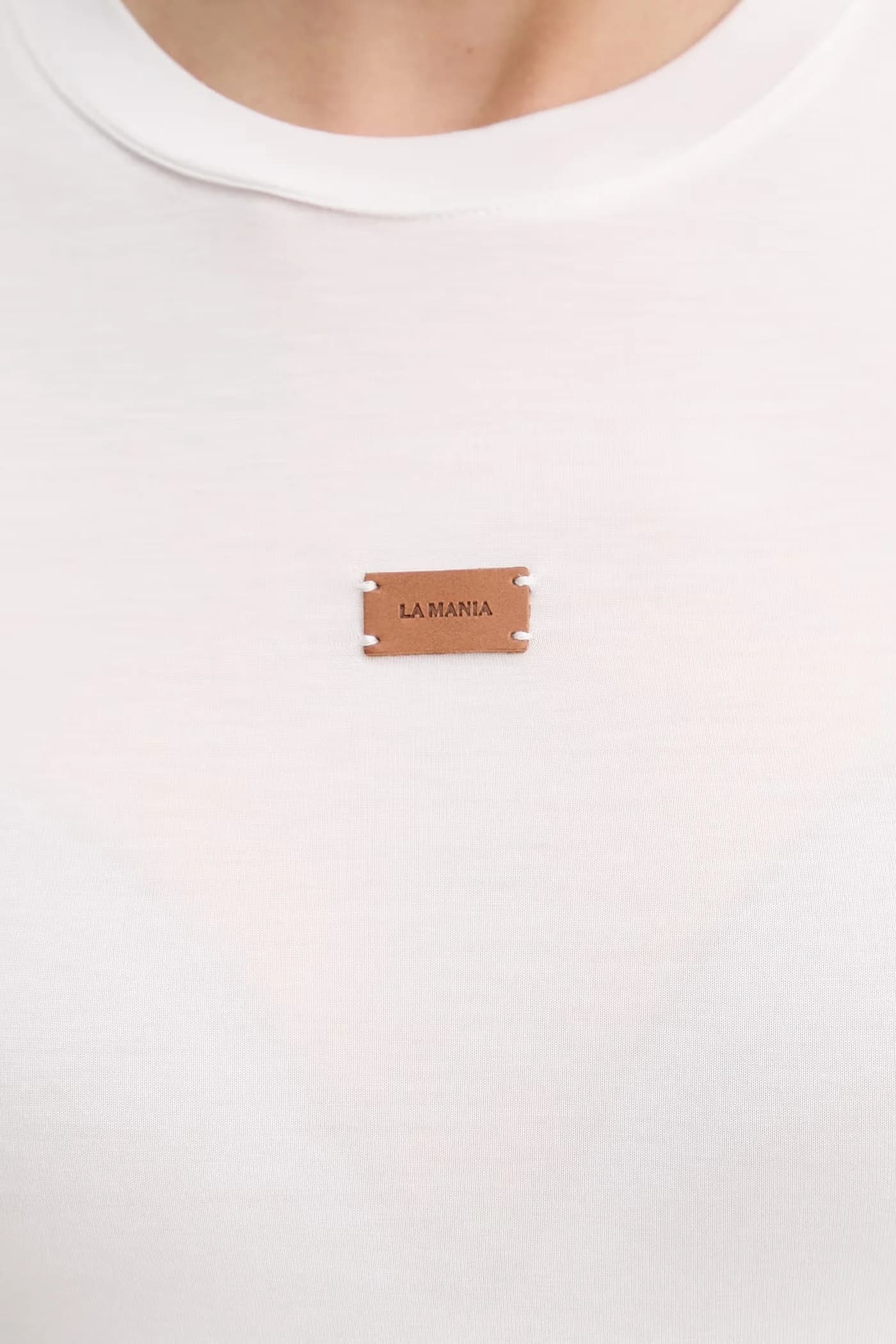 Базовая женская футболка из модала MEG. - фото 5