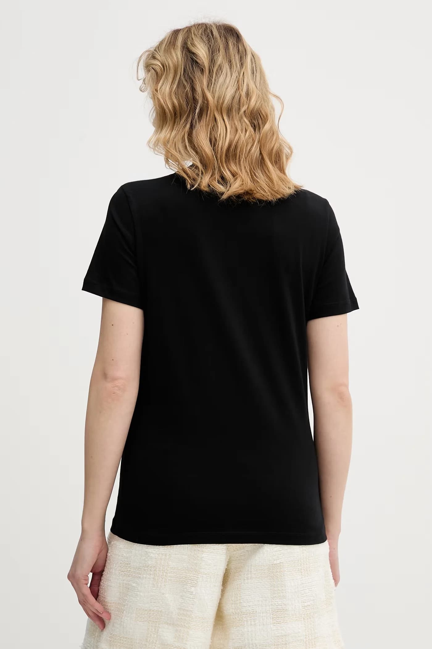 Базовая женская хлопковая футболка - фото 3