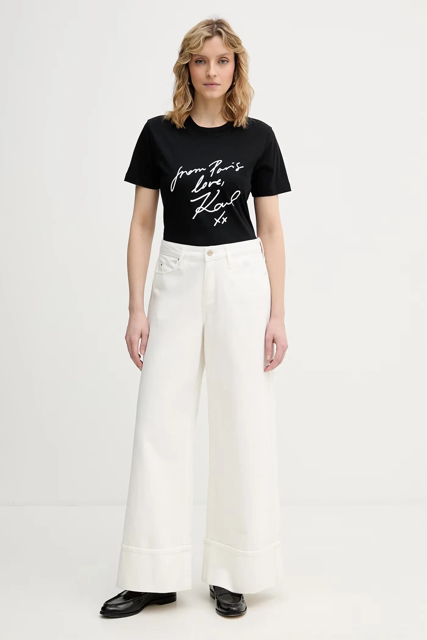 Женская хлопковая футболка - фото 2