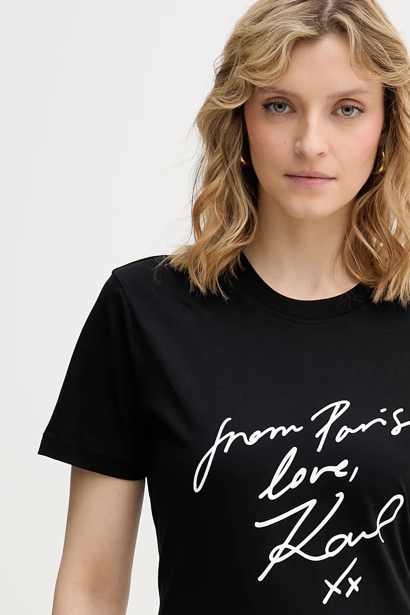 Женская хлопковая футболка - фото 4