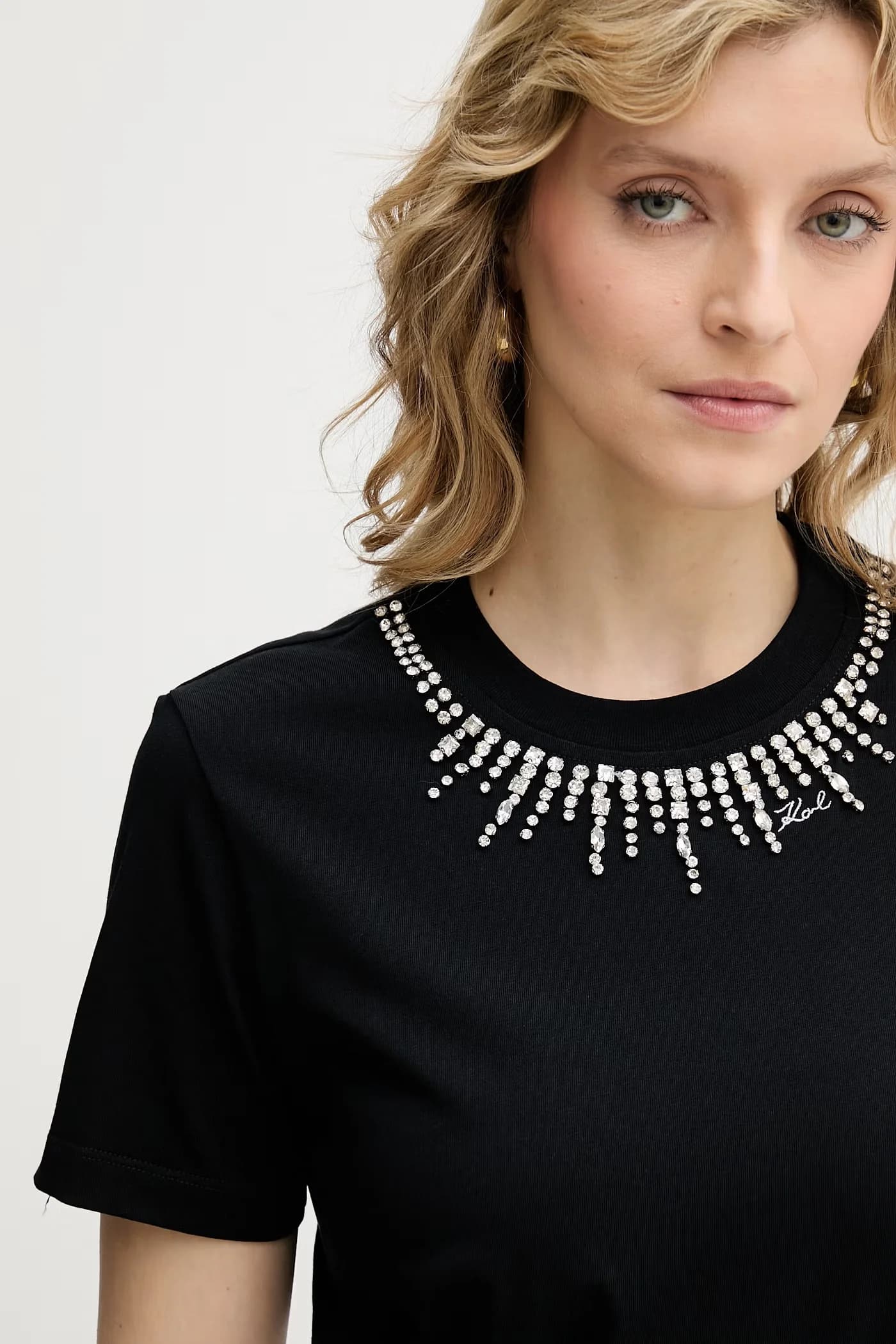 Женская хлопковая футболка - фото 4