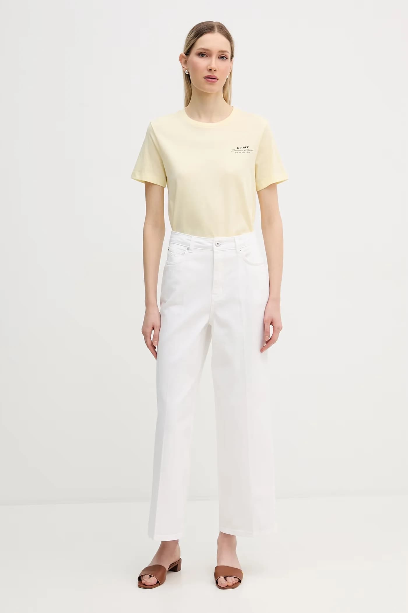 Женская хлопковая футболка - фото 2