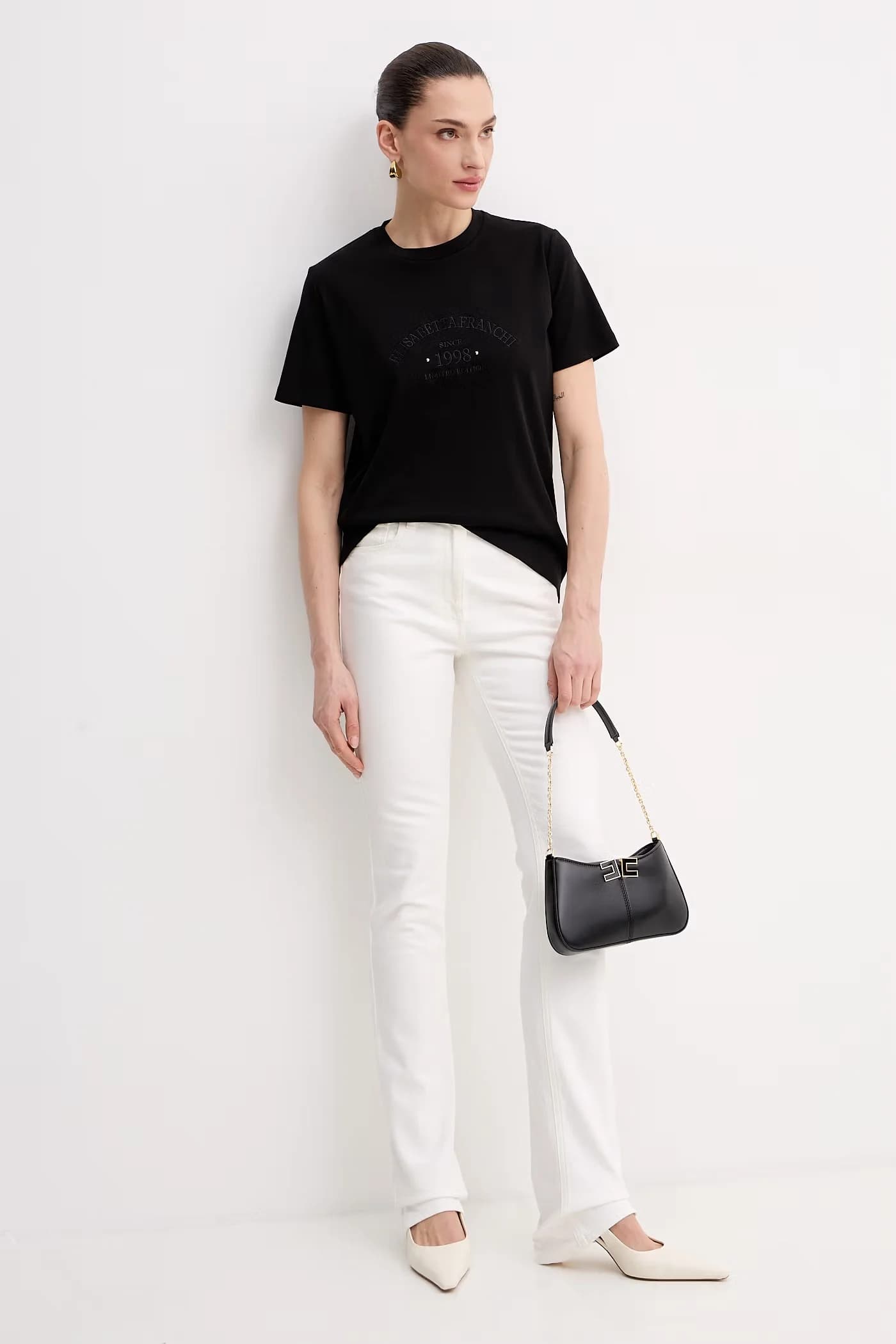 Женская хлопковая футболка - фото 2