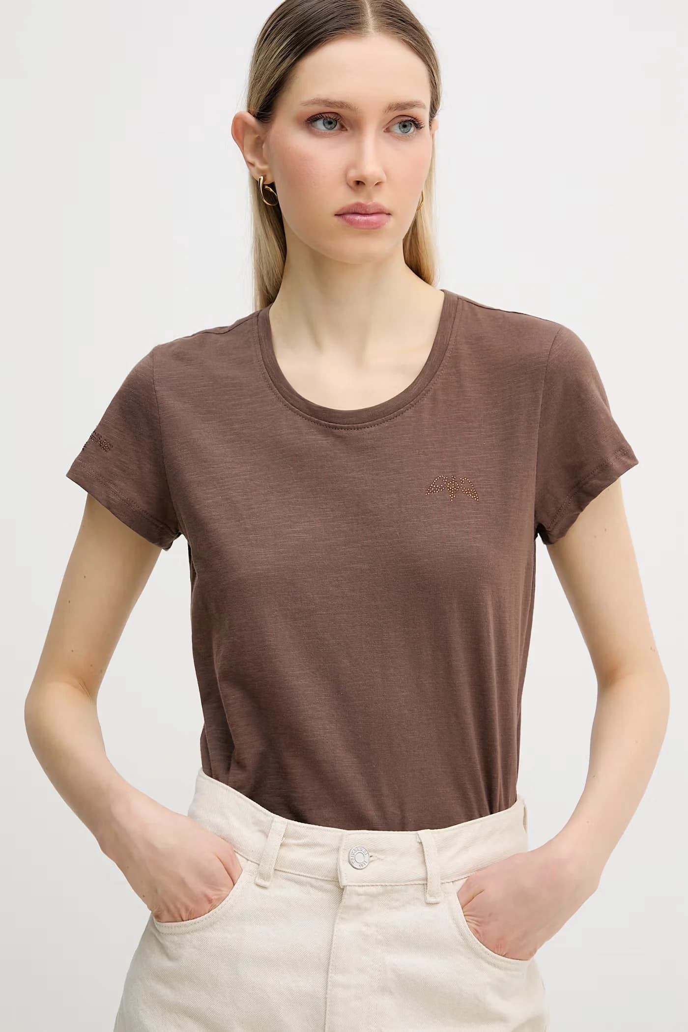 Safina женская хлопковая футболка - фото 4