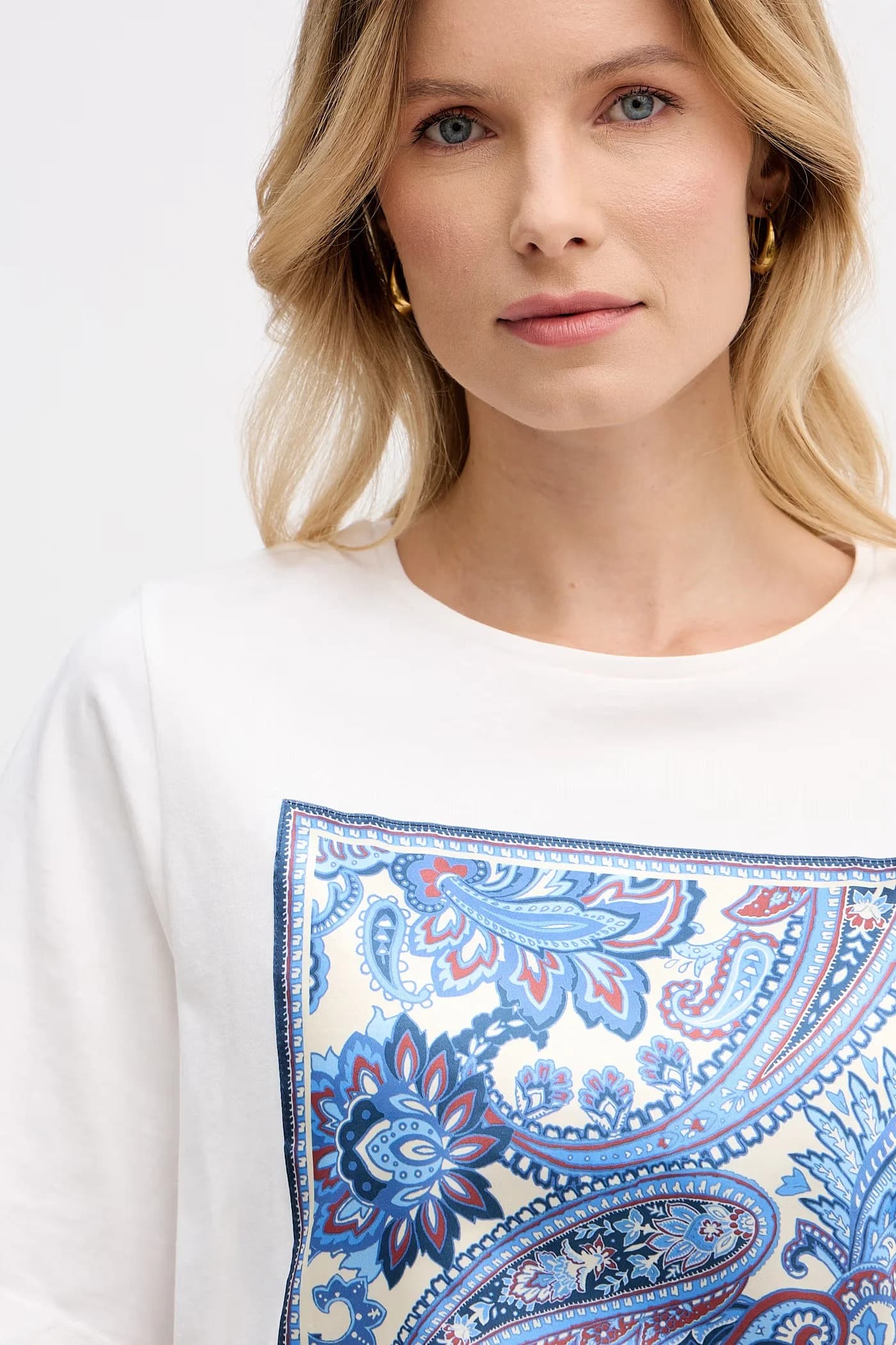 Женская хлопковая футболка - фото 4