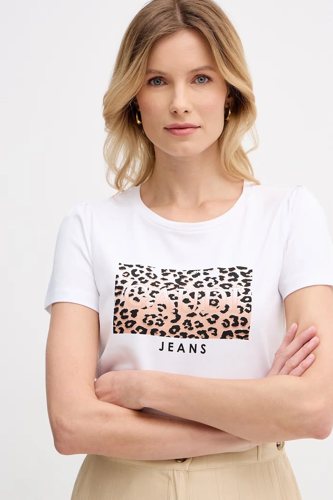 Женская хлопковая футболка - фото 4