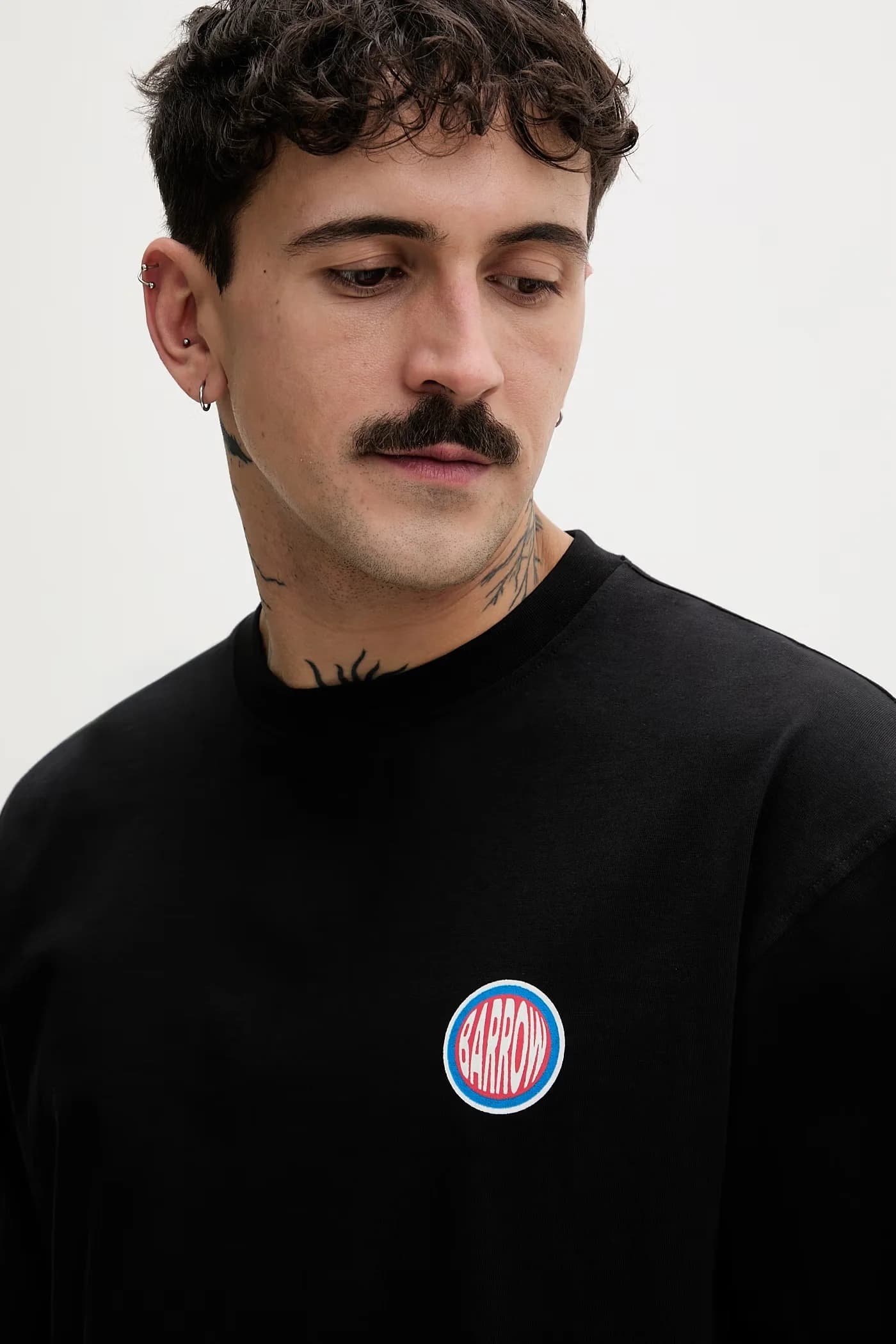 Хлопковая футболка оверсайз - фото 4