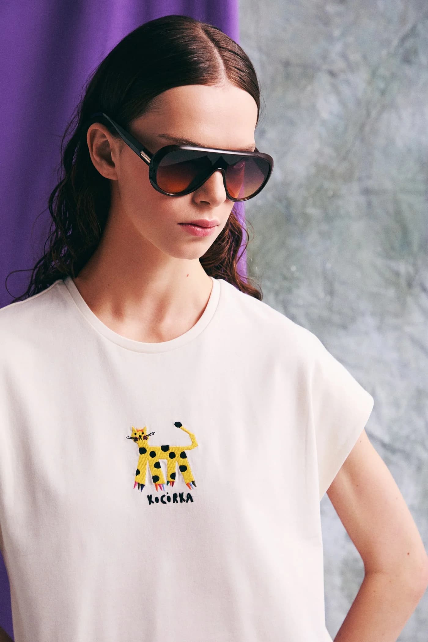 Женская хлопковая футболка - фото 2