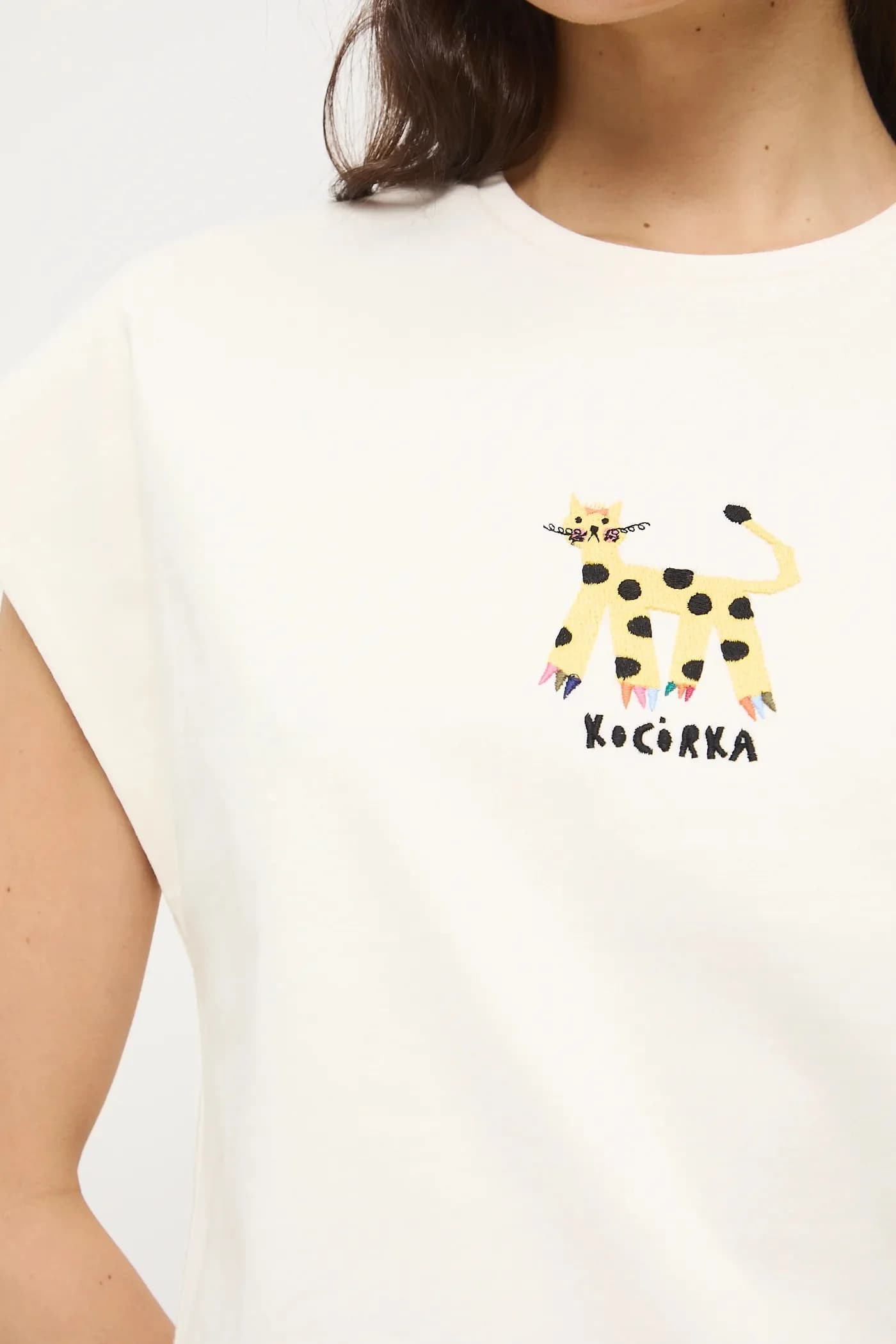 Женская хлопковая футболка - фото 6